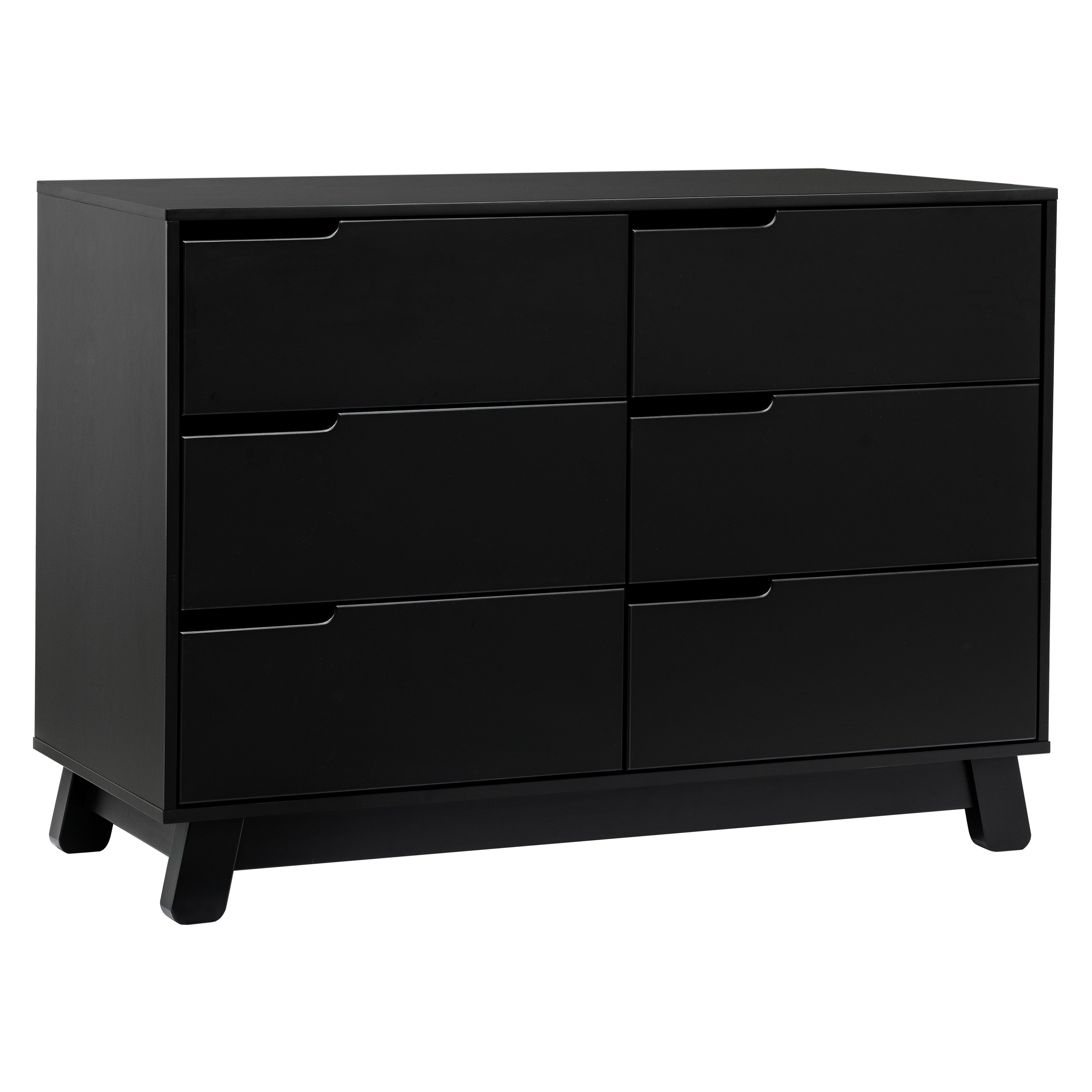 M4216B,Babyletto,Hudson 6-Drawer Double Dresser  Assembled in Black