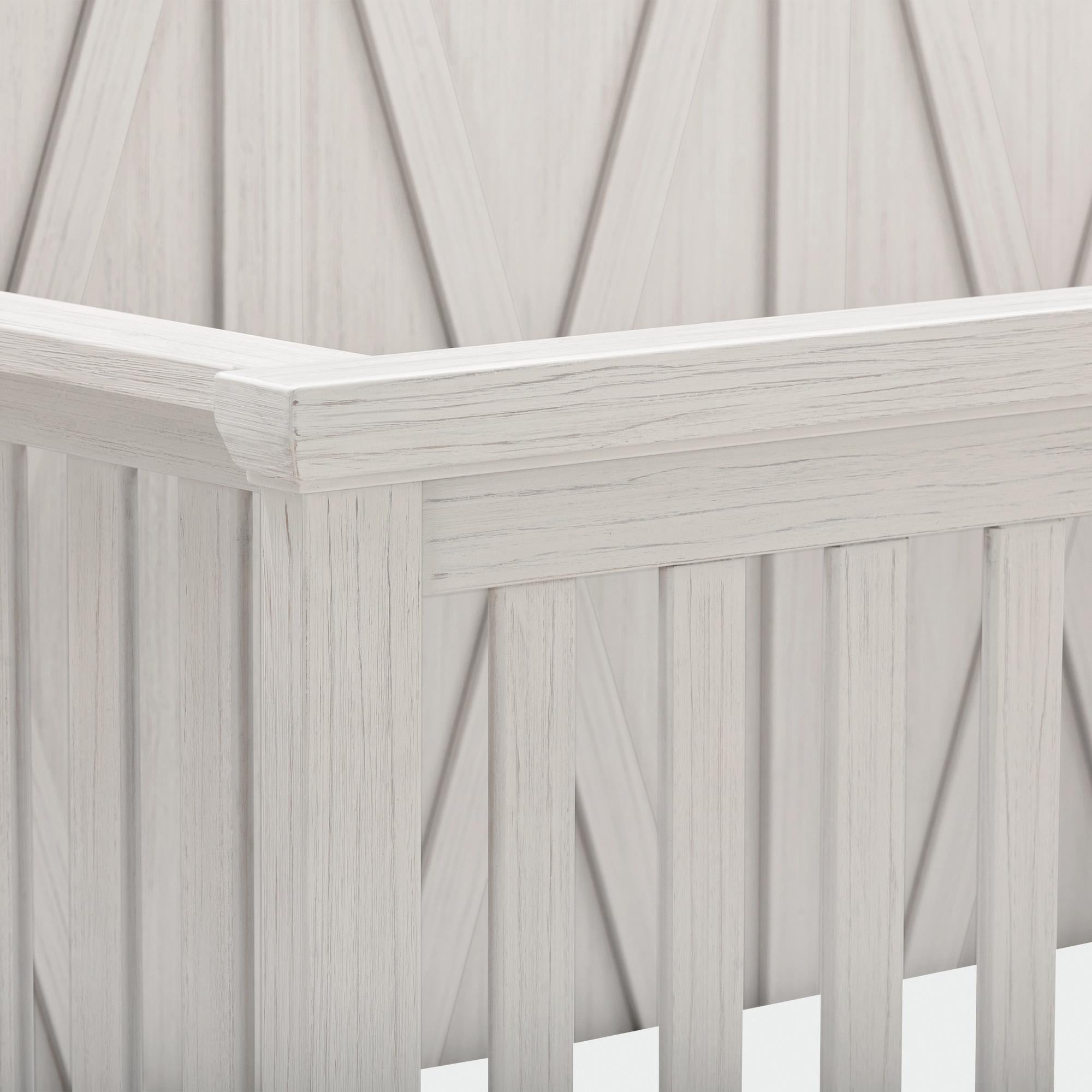 Monogram by Namesake Emory Farmhouse 4-in-1 Convertible Crib