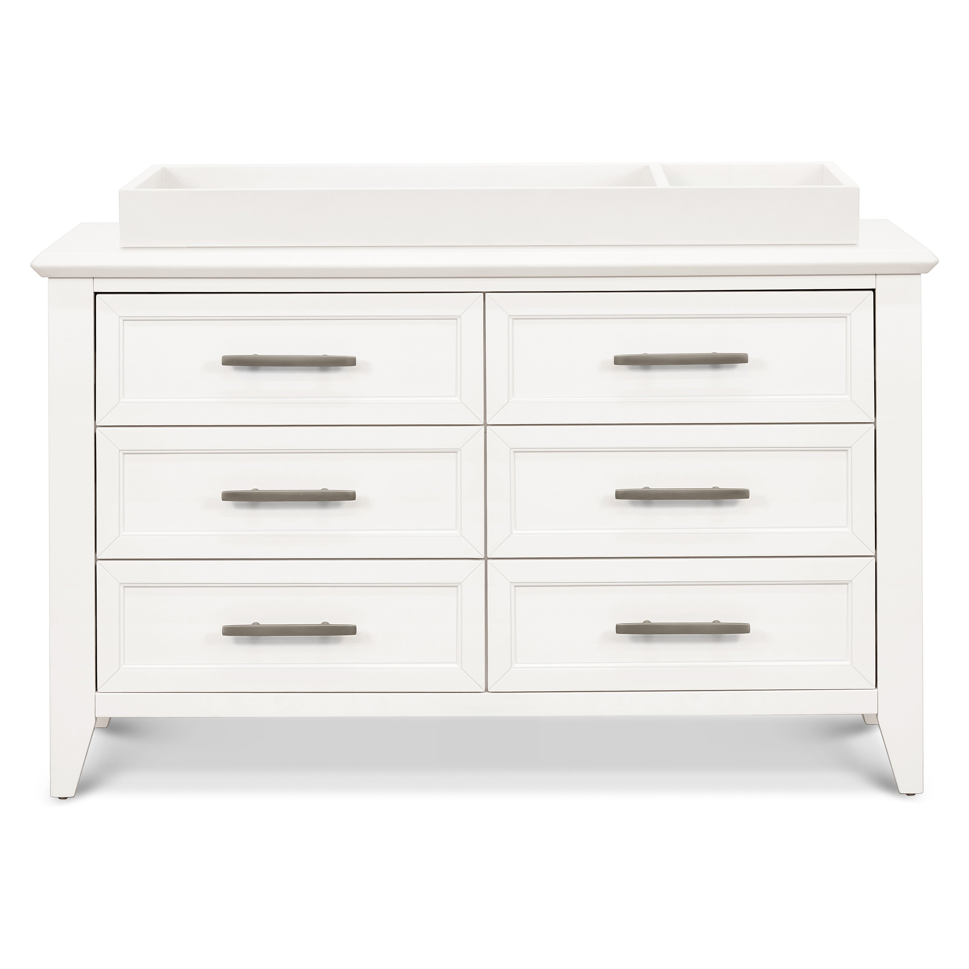 B14416RW,Monogram by Namesake,Beckett 6-Drawer Dresser in Warm White