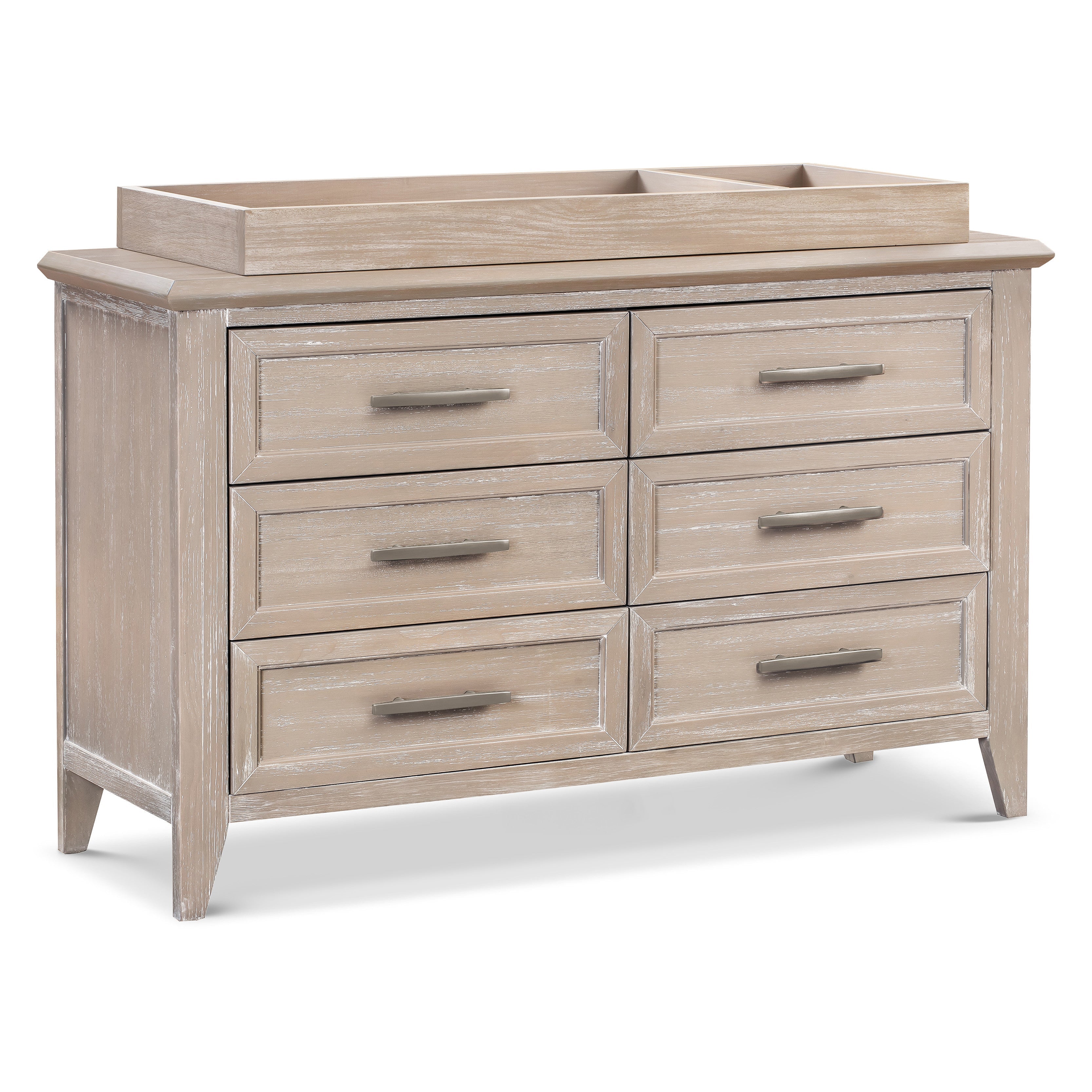 B14416SDB,Monogram by Namesake,Beckett 6-Drawer Dresser in Sandbar