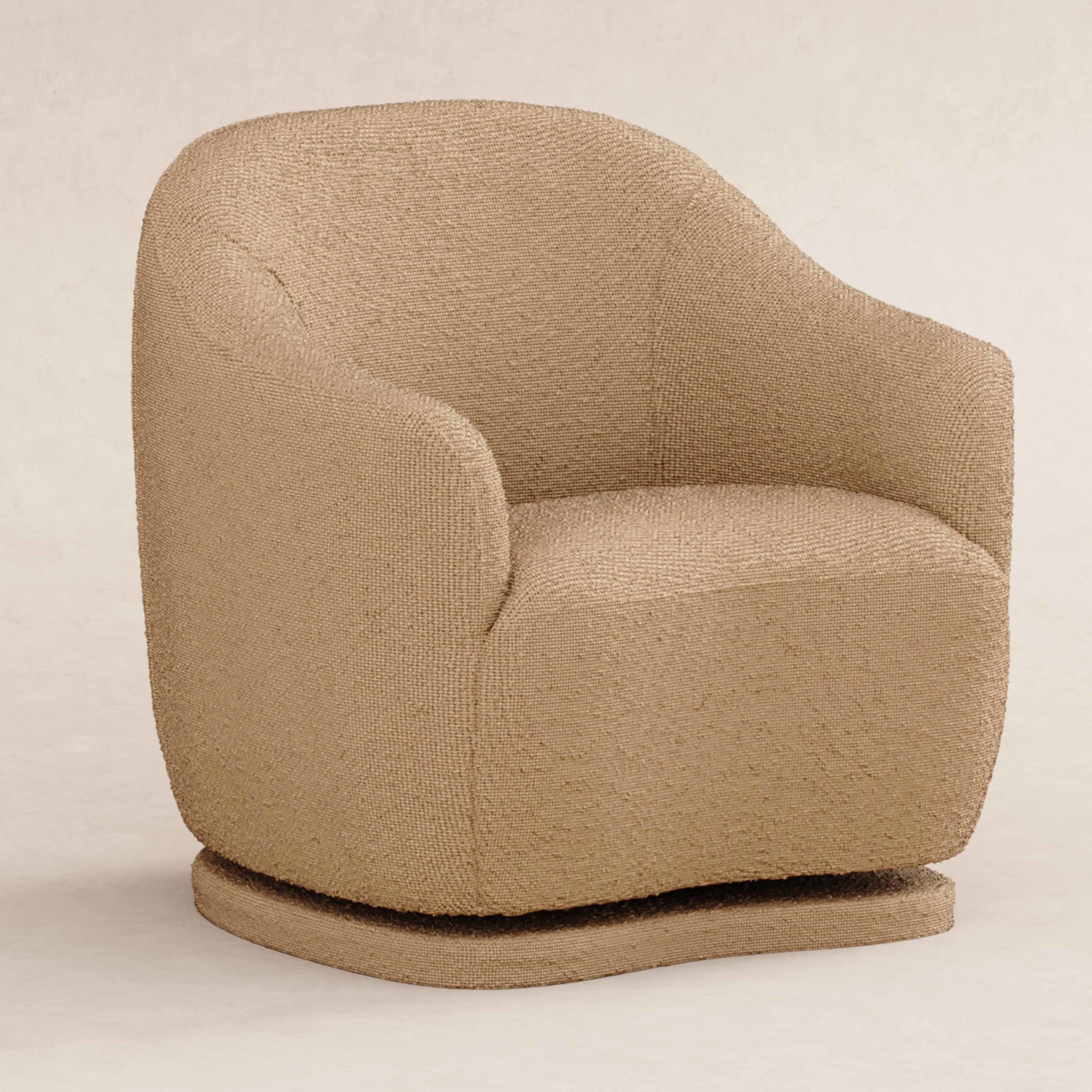 Babyletto Foy Glider in Boucle