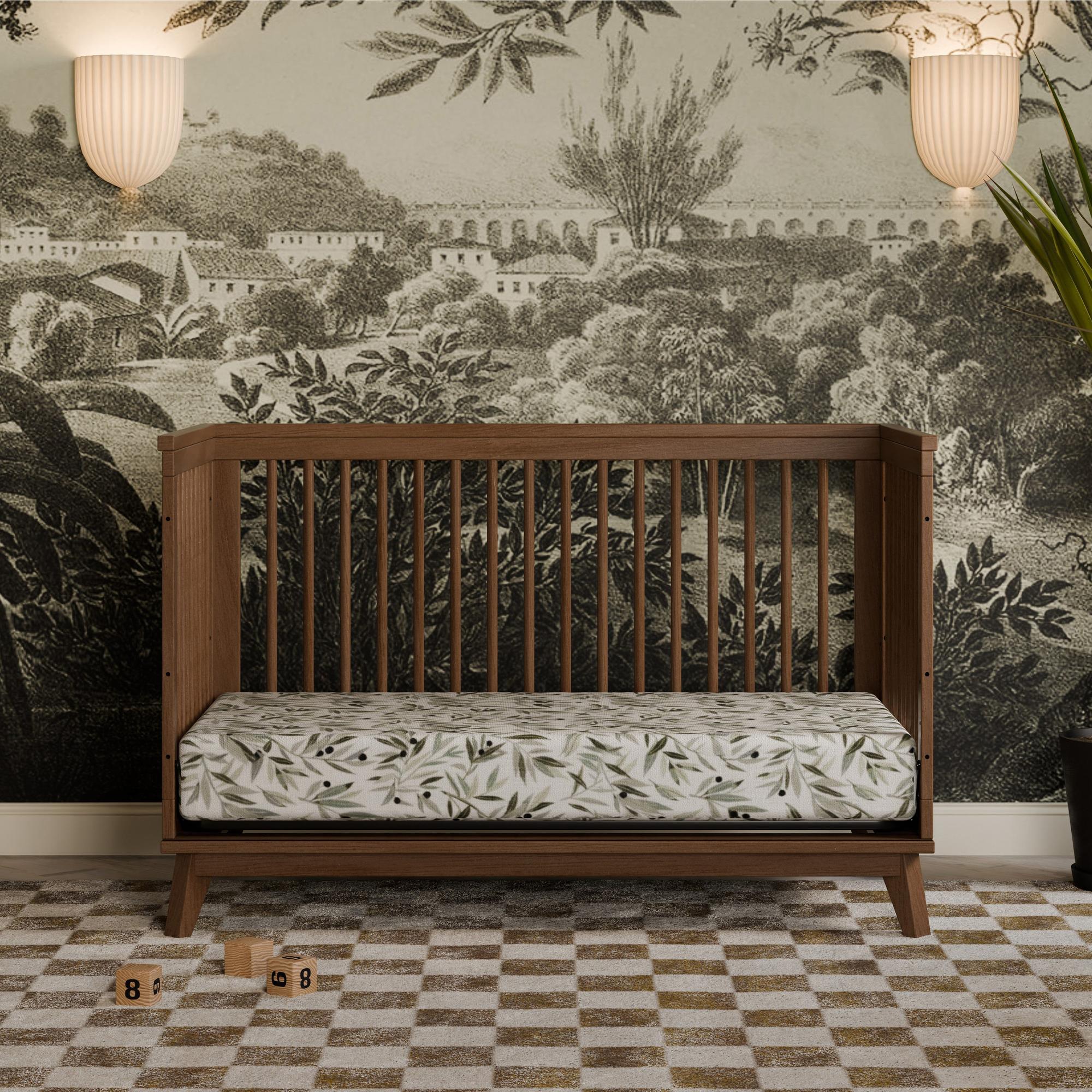 Babyletto Scoot 3-in-1 Convertible Crib with Toddler Bed Conversion Kit