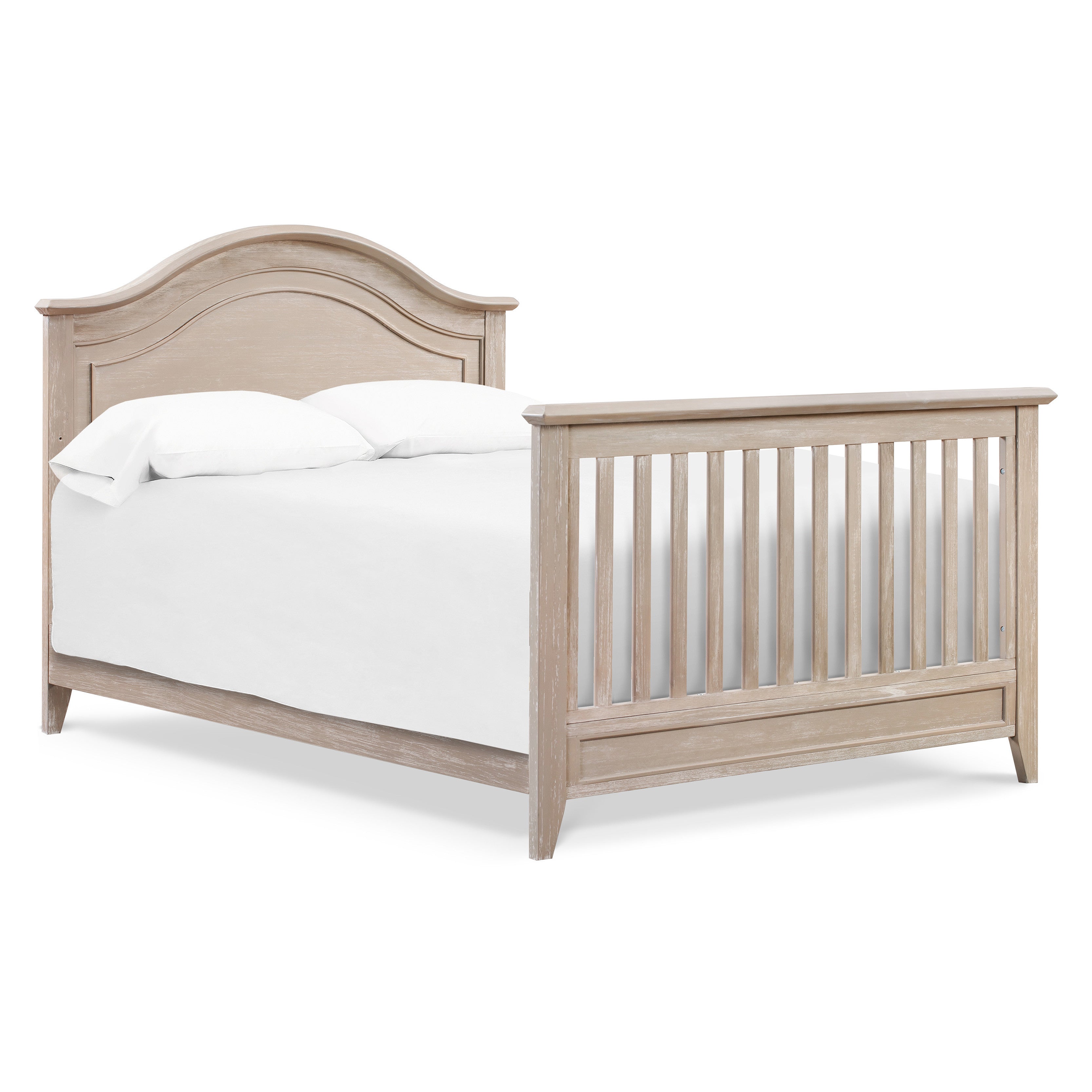 M34401SDB,Monogram by Namesake,Beckett Rustic 4-in-1 Convertible Curve Top Crib in Sandbar