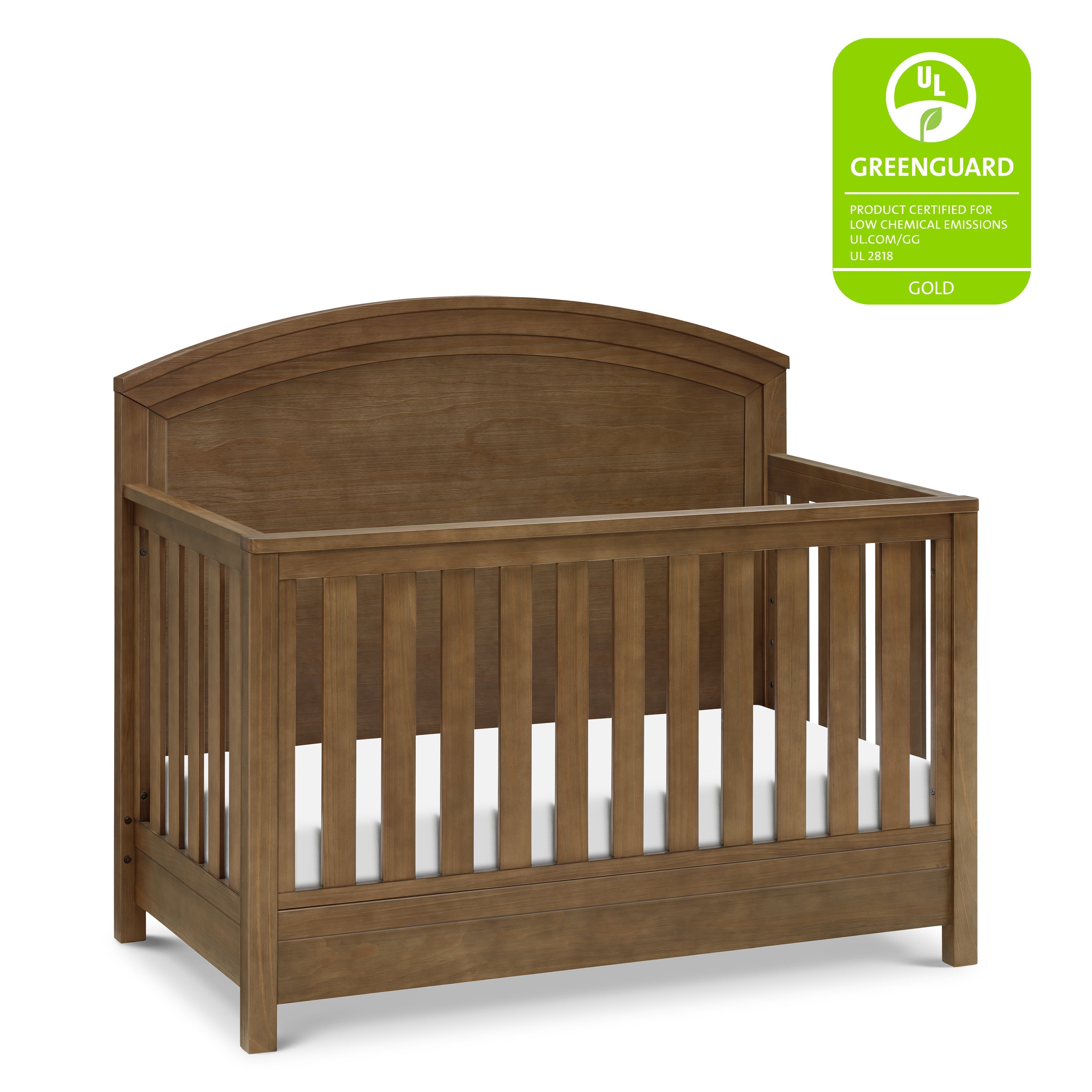 B26401LDF,Monogram by Namesake,Hemsted 4-in-1 Convertible Crib in Walnut Driftwood