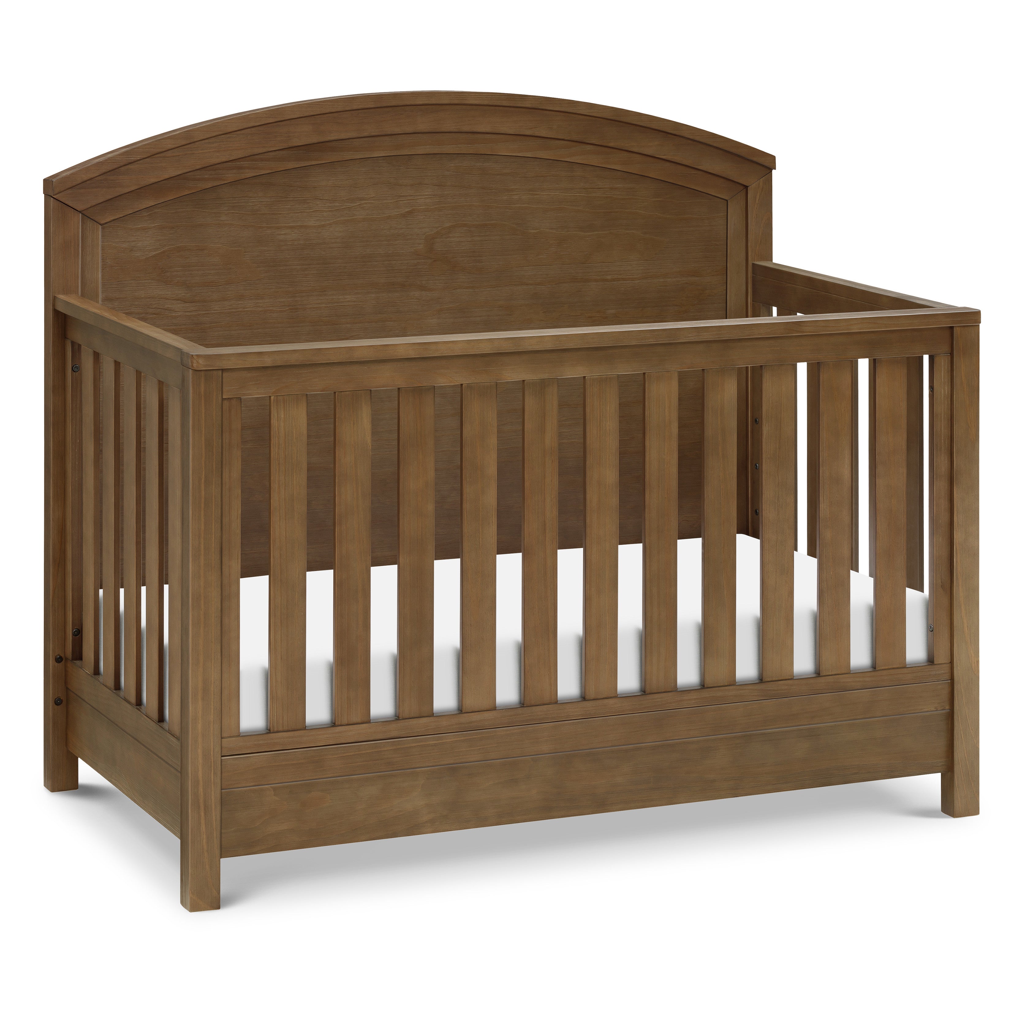 B26401LDF,Monogram by Namesake,Hemsted 4-in-1 Convertible Crib in Walnut Driftwood