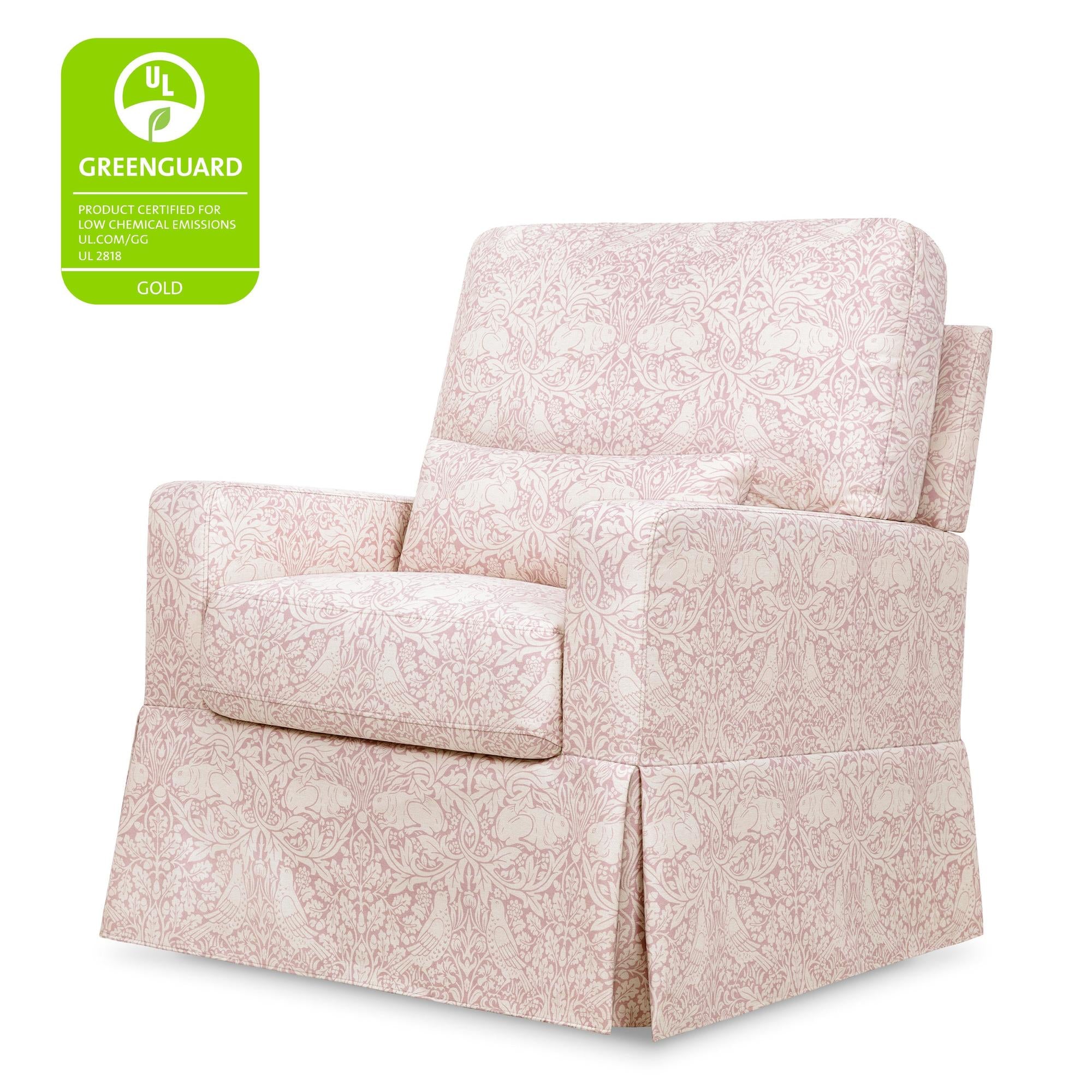 Morris & Co. x Namesake Crawford Pillowback Comfort Swivel Glider