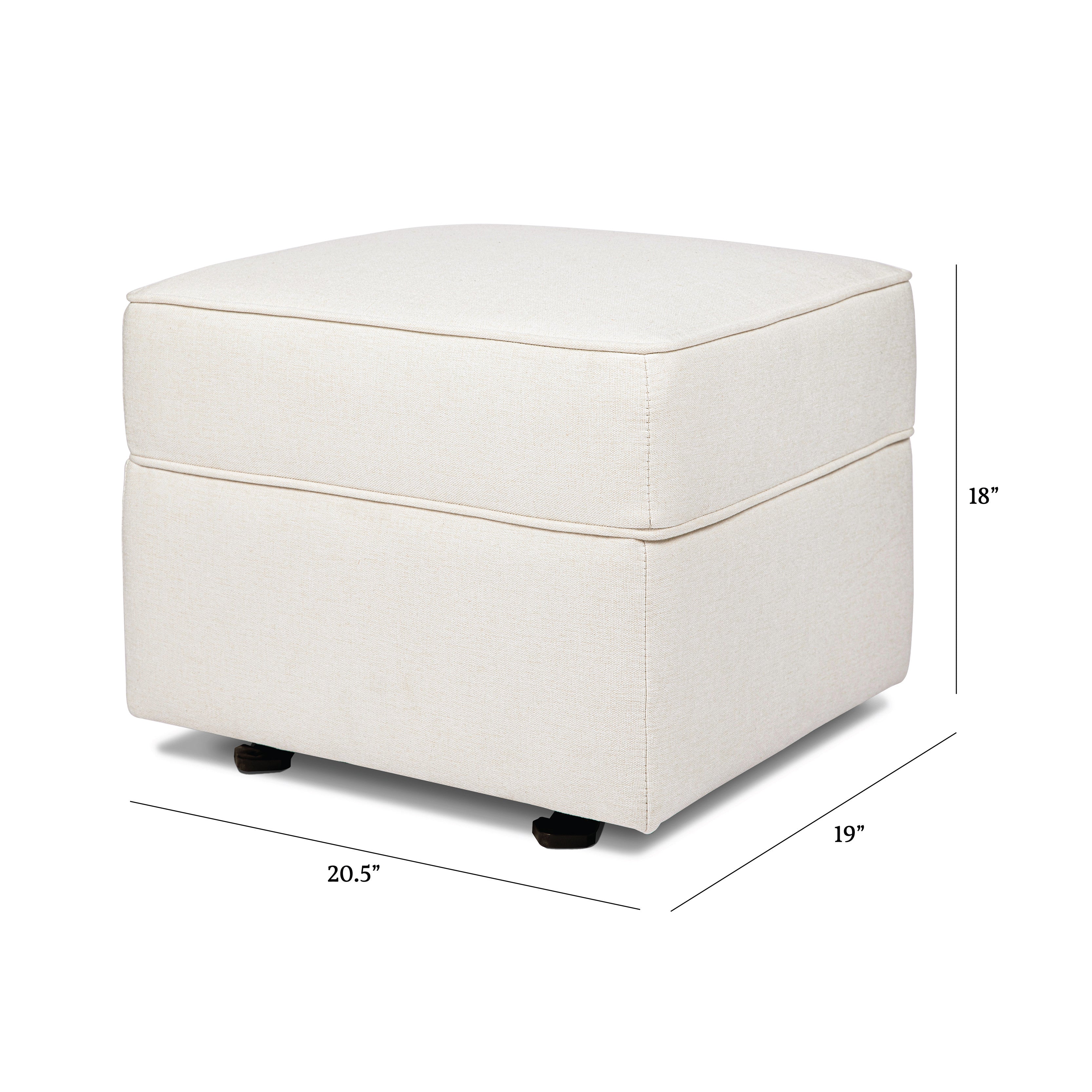 Namesake Willa-Alden Gliding Ottoman