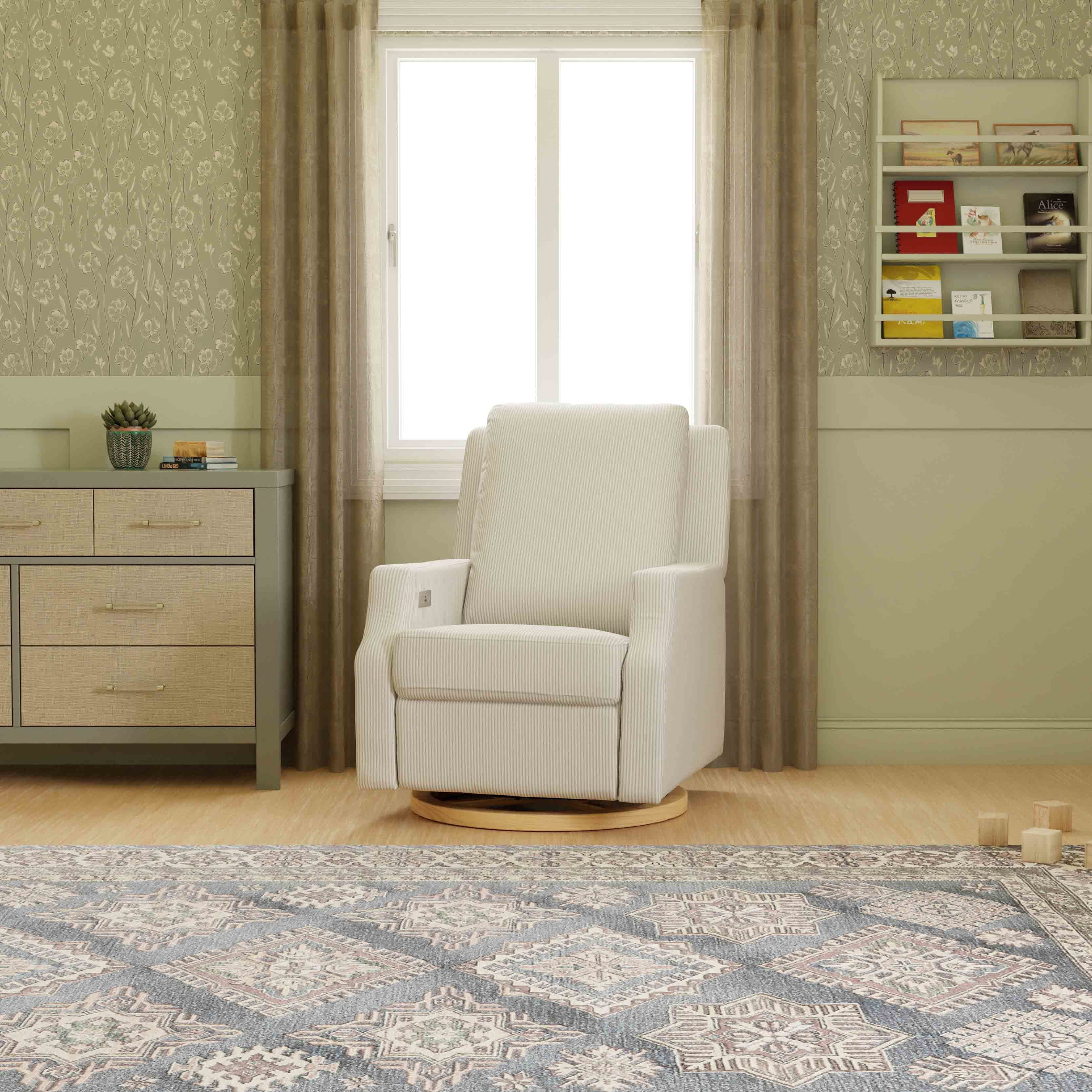 Namesake Crewe Electronic Recliner and Swivel Glider