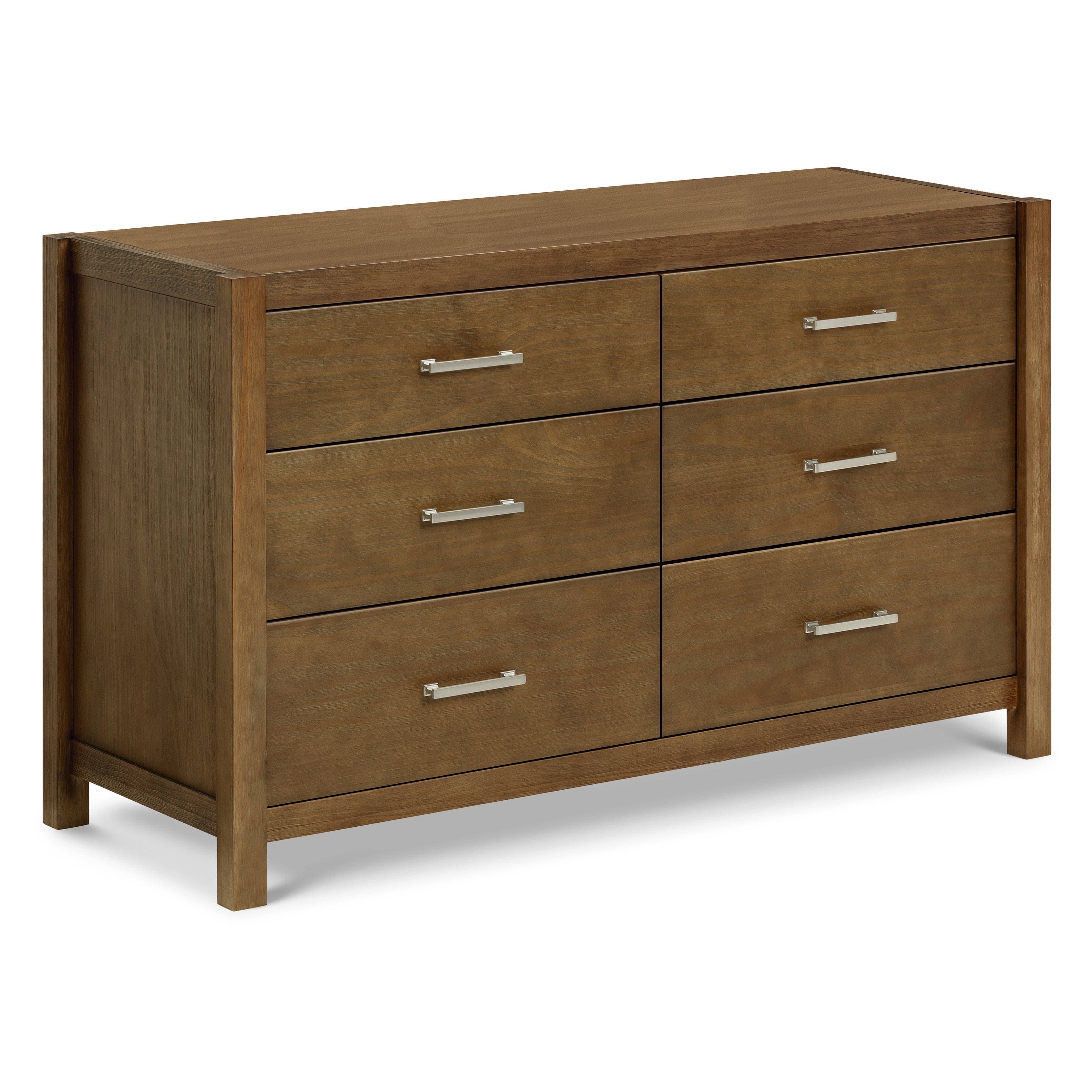 B26416LDF,Monogram by Namesake,Hemsted 6-Drawer Assembled Dresser in Walnut Driftwood