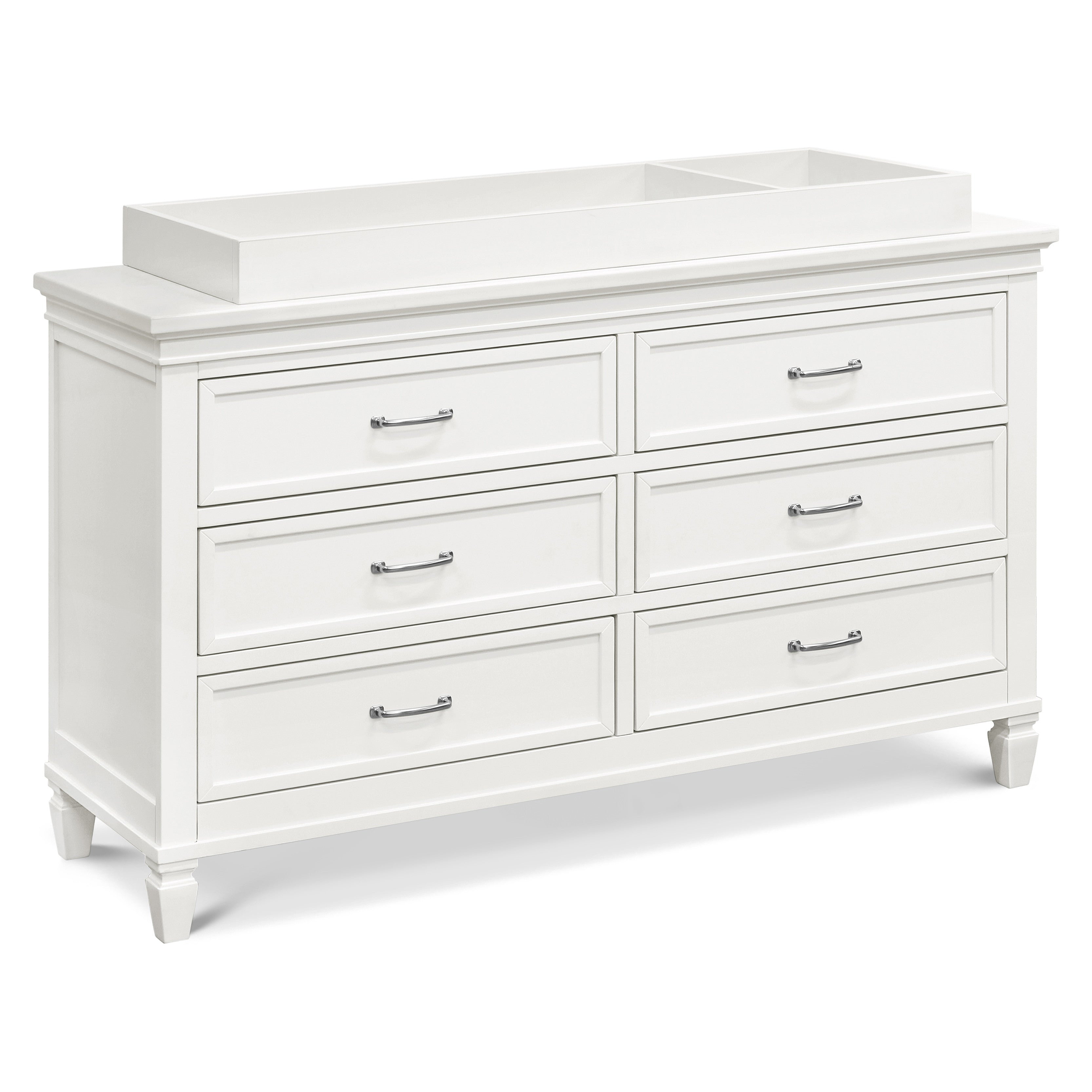 M15816RW,Namesake,Darlington 6-Drawer Dresser in Warm White