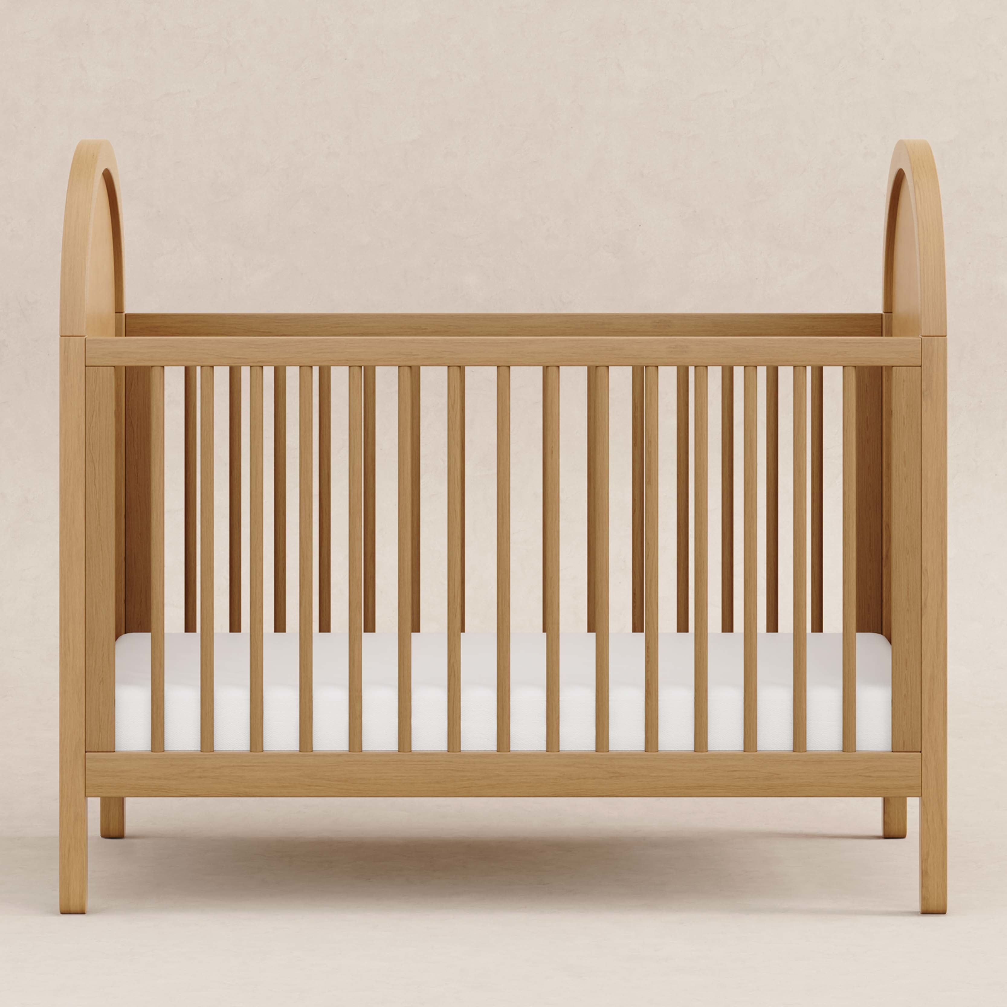 M25601HYNC,Babyletto,Bondi Cane 3-in-1 Convertible Crib w/Toddler Bed Kit in Honey with Natural Cane