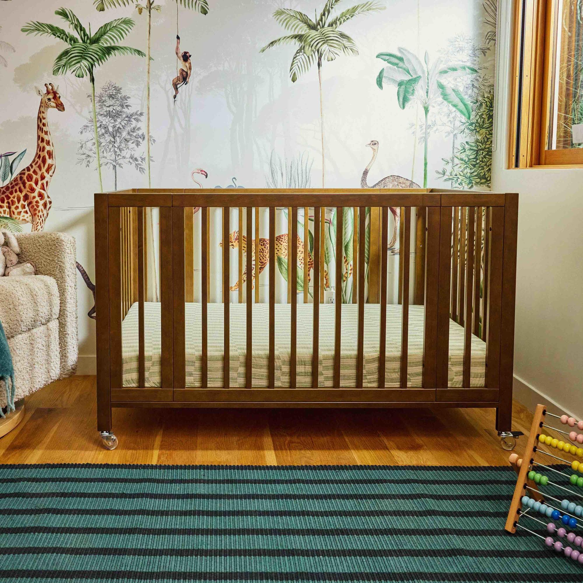 Babyletto Rolli 9-in-1 Convertible All-Stages Crib with Bassinet & Toddler Bed Conversion Kits