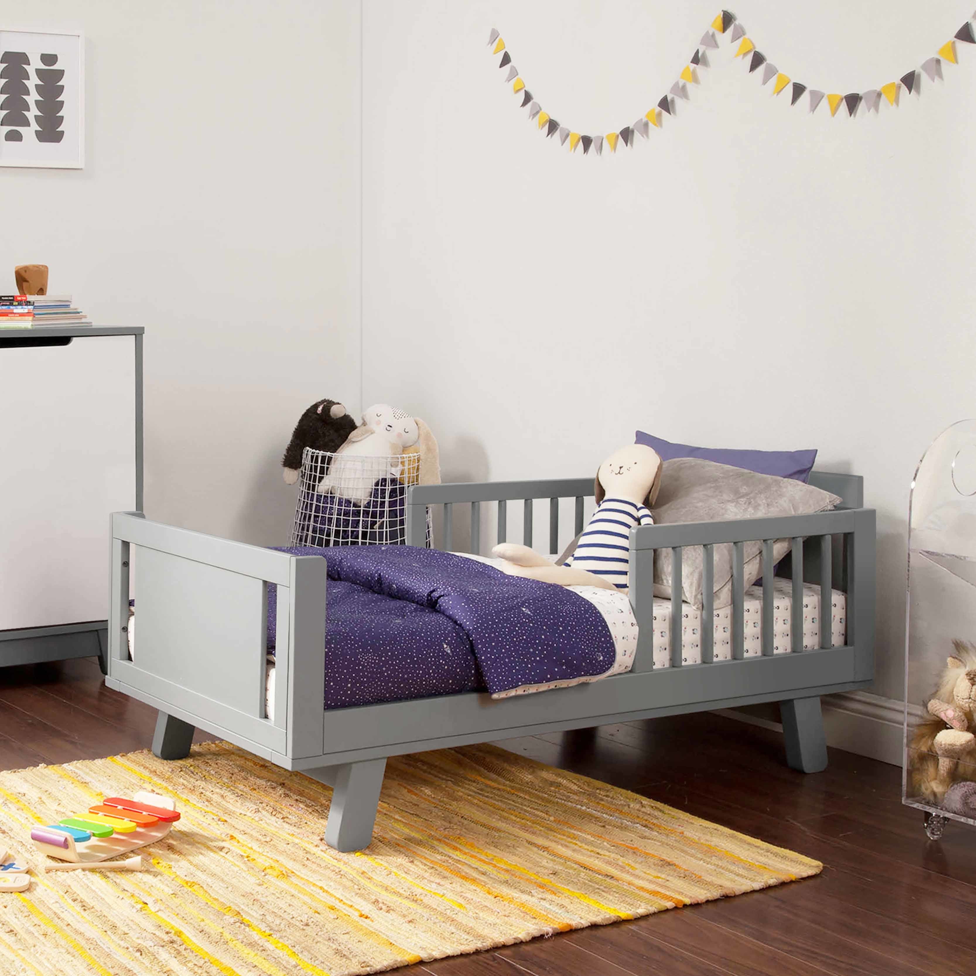 M4299G,Babyletto,Junior Bed ConversionKit for Hudson and Scoot Crib in Grey Finish