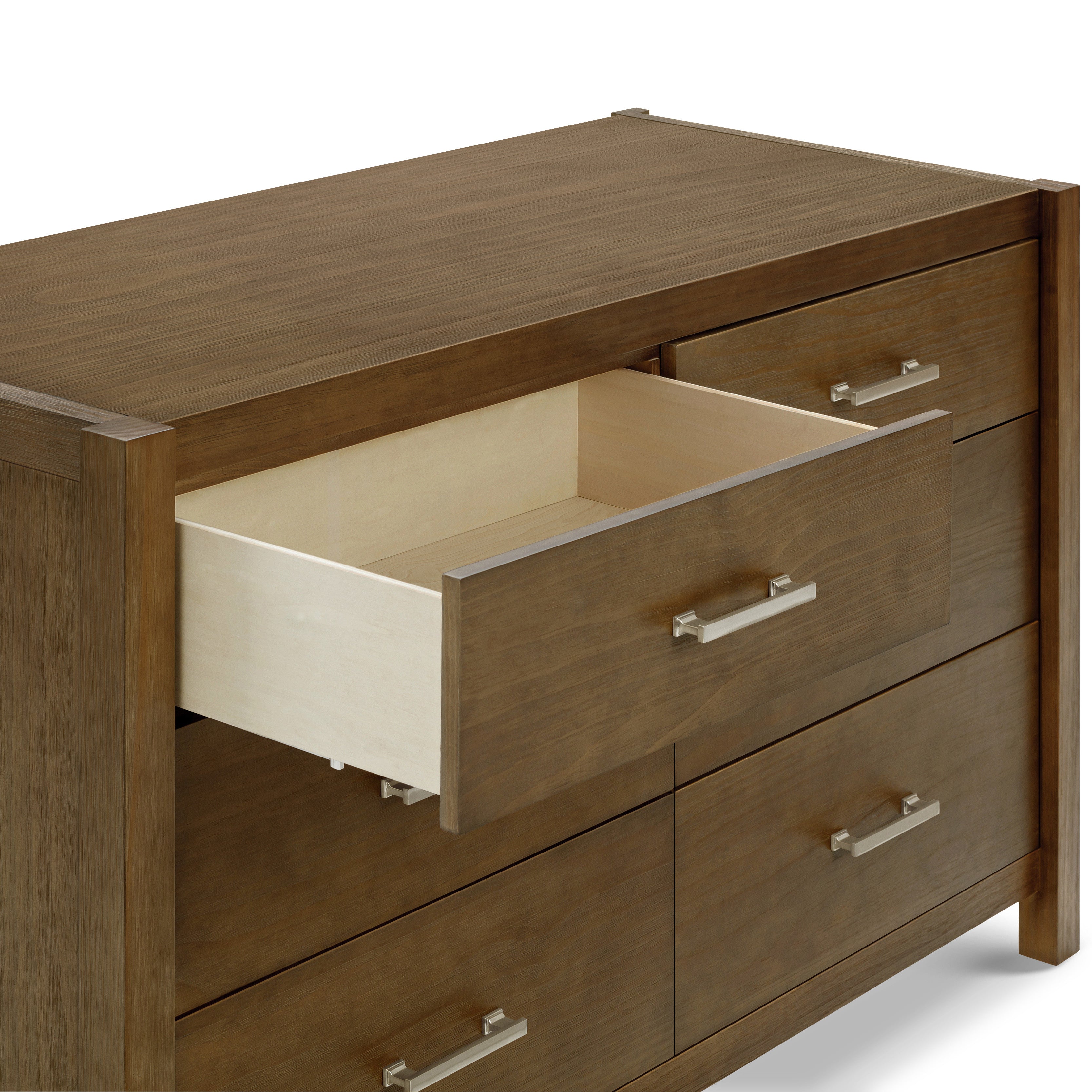 B26416LDF,Monogram by Namesake,Hemsted 6-Drawer Assembled Dresser in Walnut Driftwood