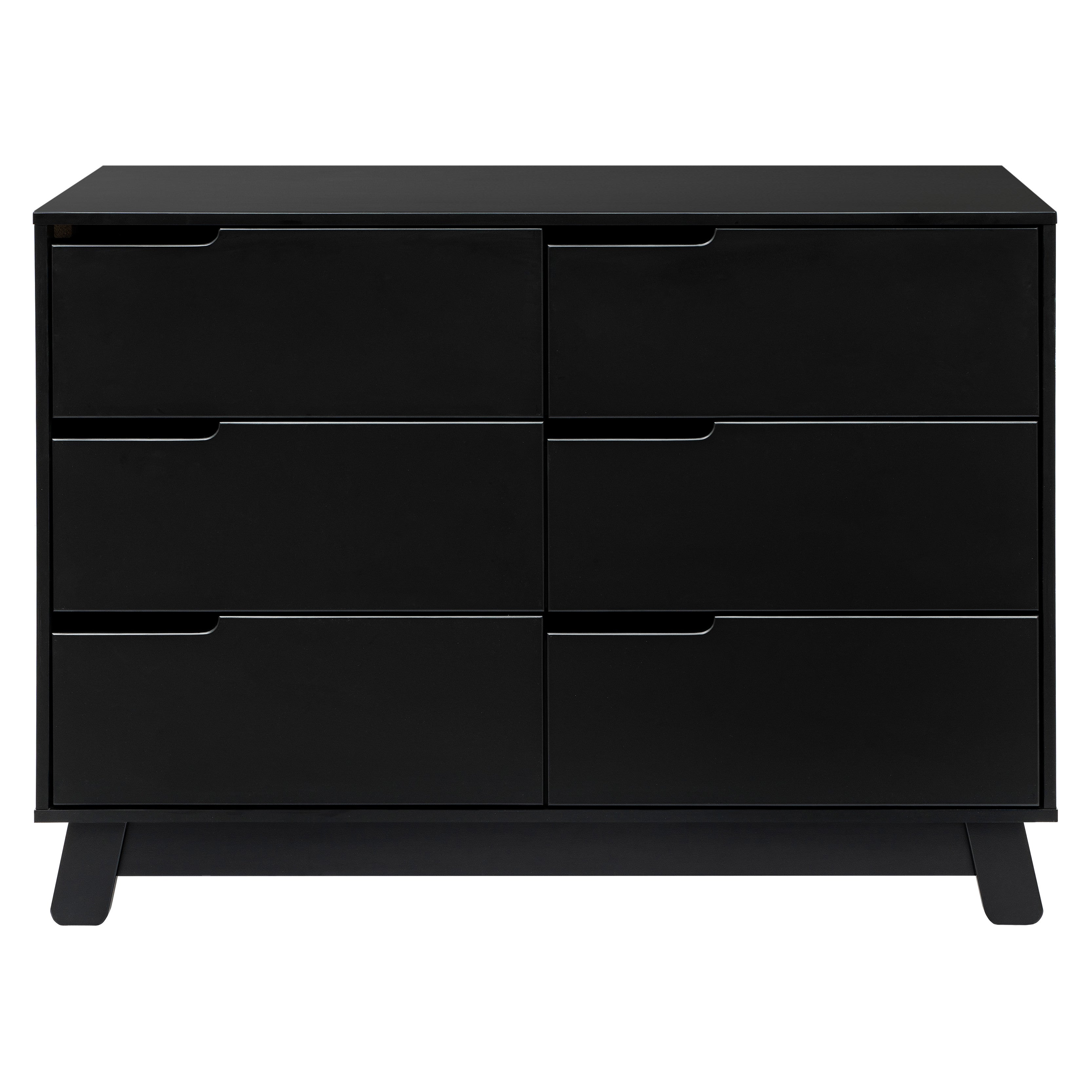 M4216B,Babyletto,Hudson 6-Drawer Double Dresser  Assembled in Black