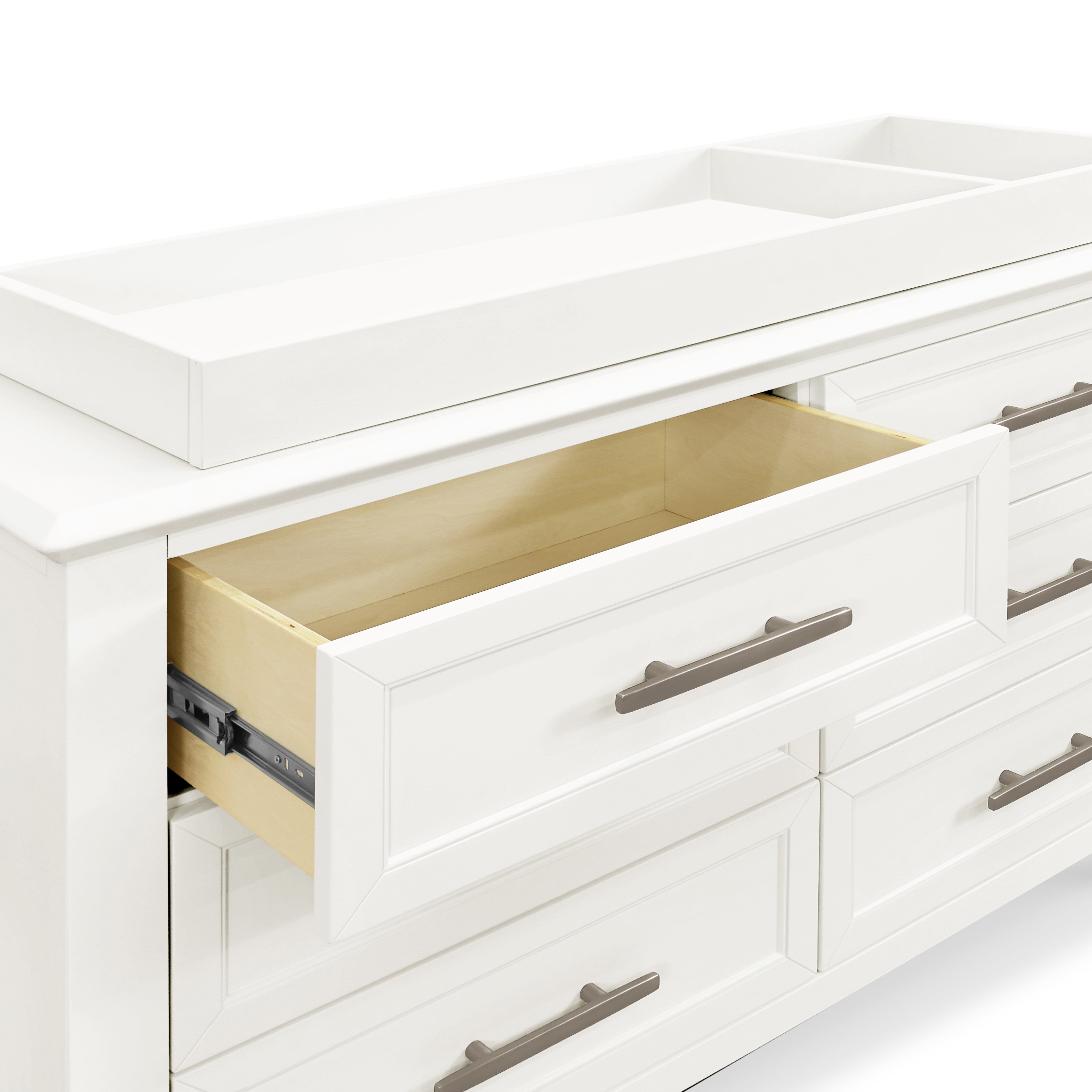 B14416RW,Monogram by Namesake,Beckett 6-Drawer Dresser in Warm White