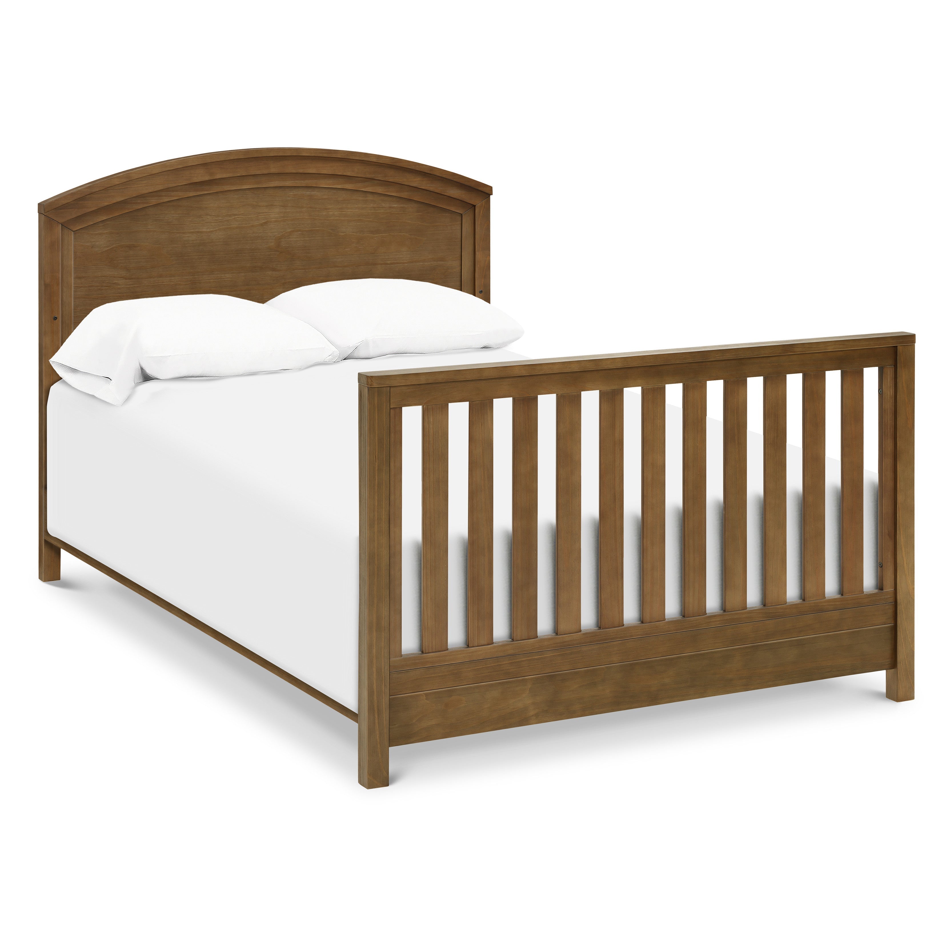 B26401LDF,Monogram by Namesake,Hemsted 4-in-1 Convertible Crib in Walnut Driftwood