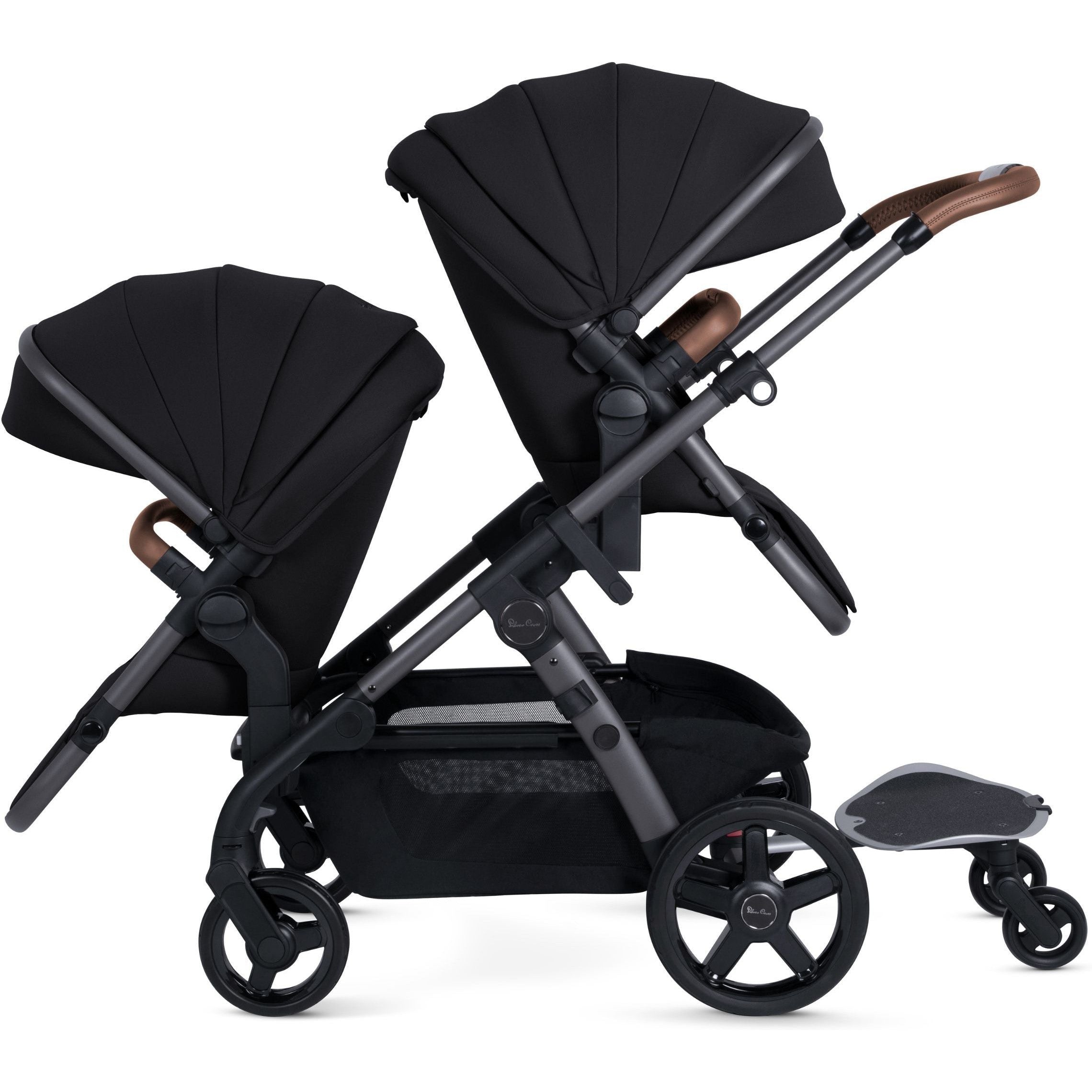 Silver Cross Wave 3 Single-to-Double Stroller