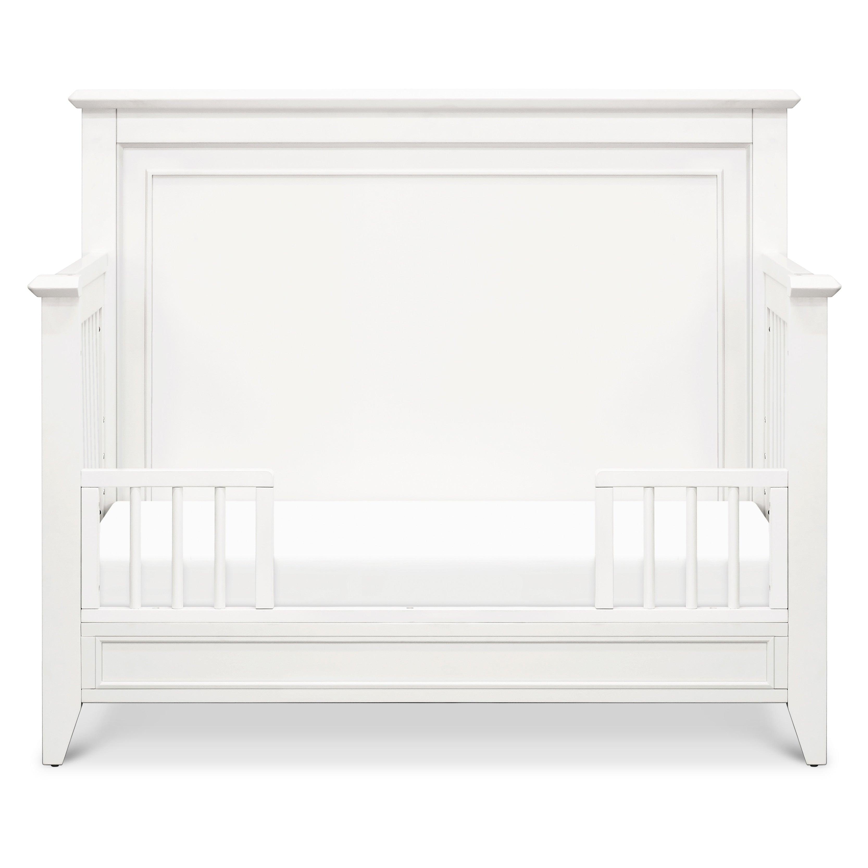 B14401RW,Monogram by Namesake,Beckett 4-in-1 Convertible Crib in Warm White