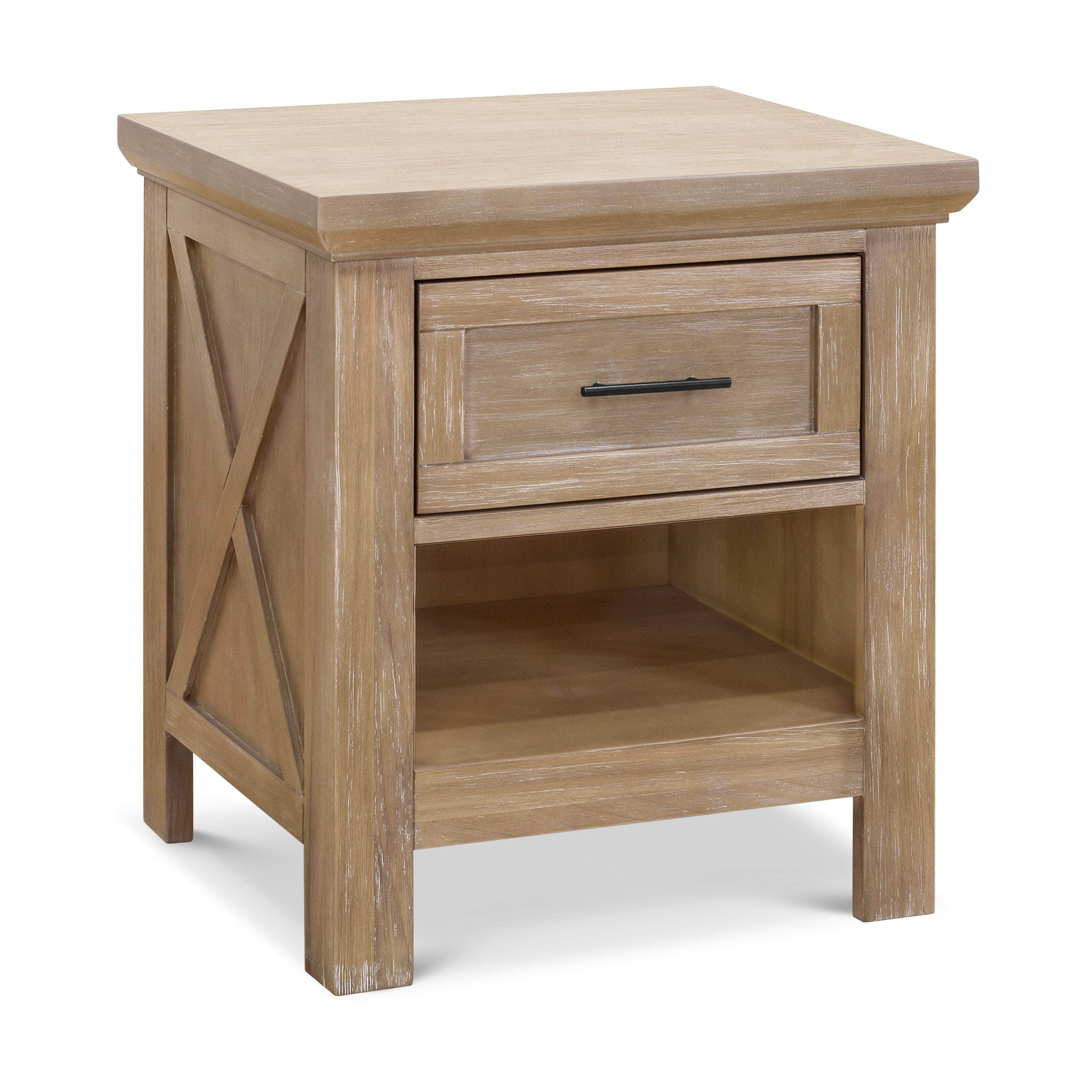 B14560DF,Monogram by Namesake,Emory Farmhouse Nightstand in Driftwood