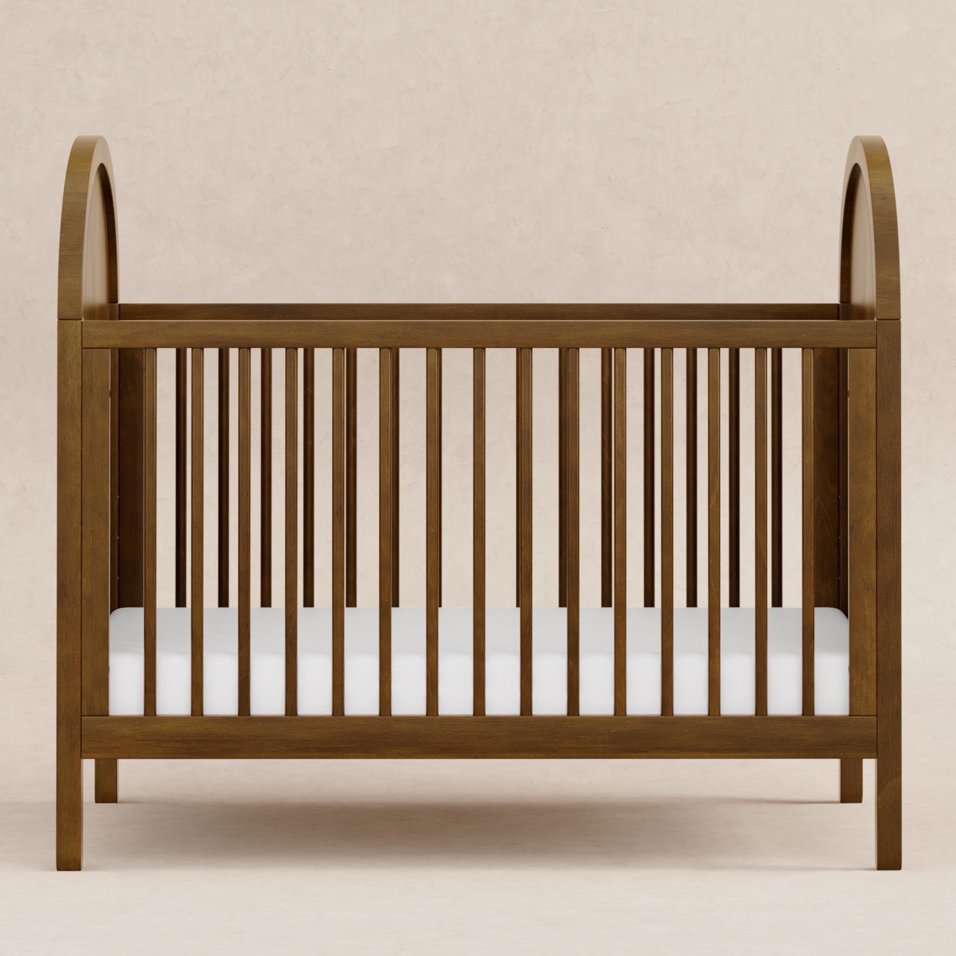 M25601NL,Babyletto,Bondi 3-in-1 Convertible Crib w/ Toddler Bed Kit in Natural Walnut