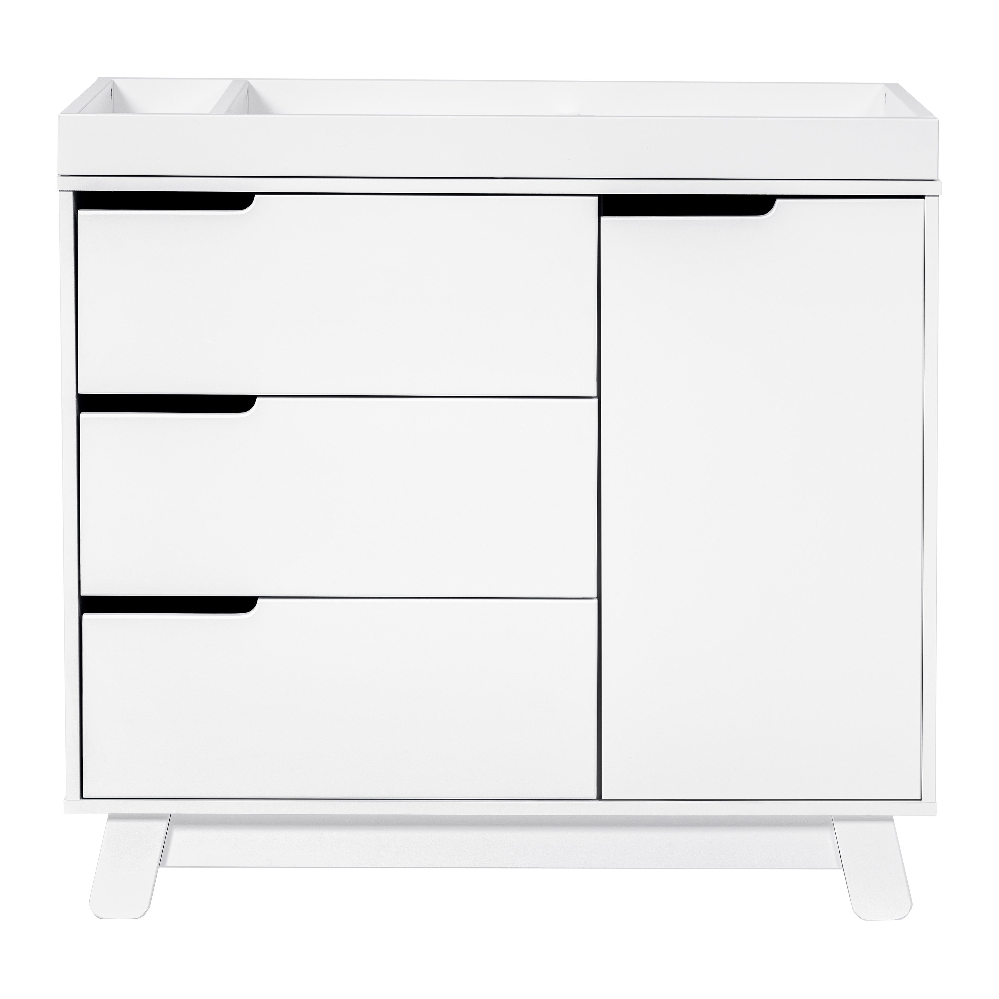 M4223W,Babyletto,Hudson 3-Drawer Changer Dresser w/Removable Changing Tray in White