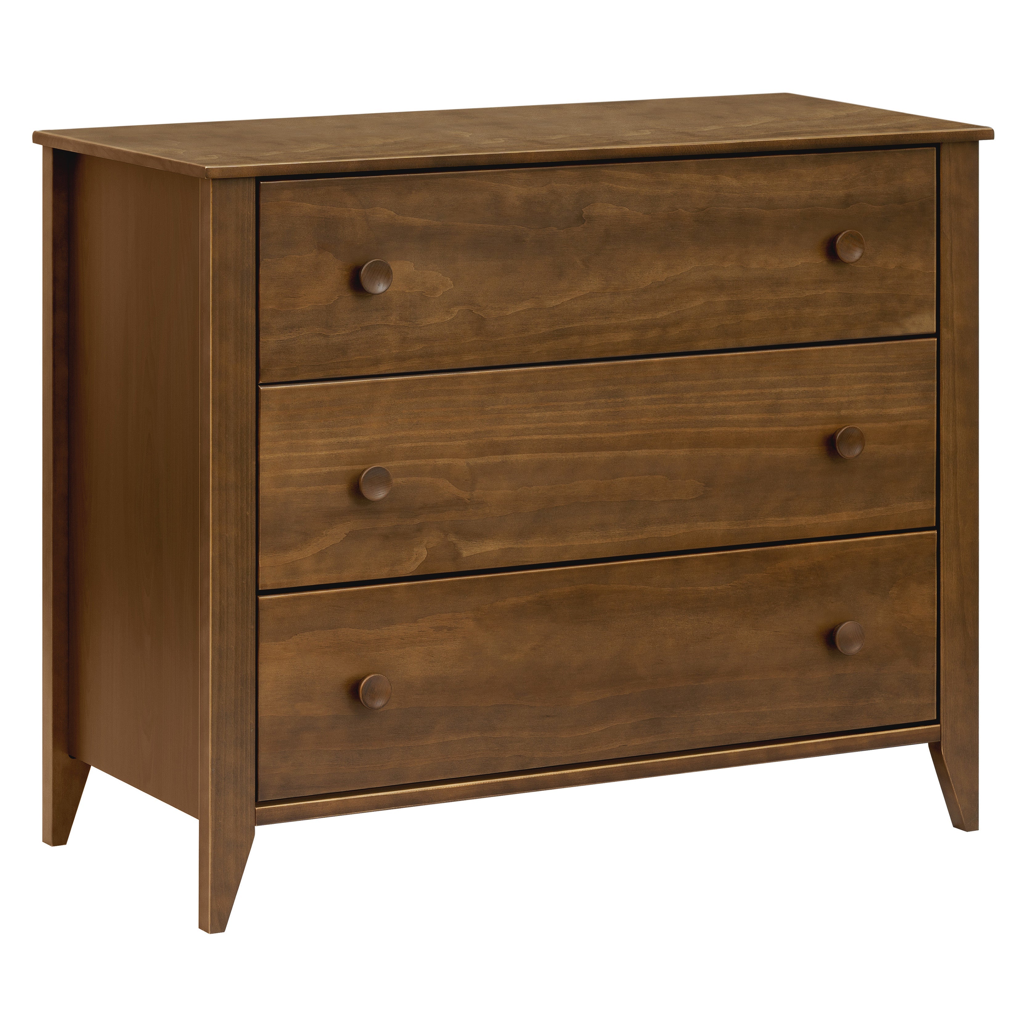 M10323NL,Babyletto,Sprout 3-Drawer Changer Dresser in Natural Walnut