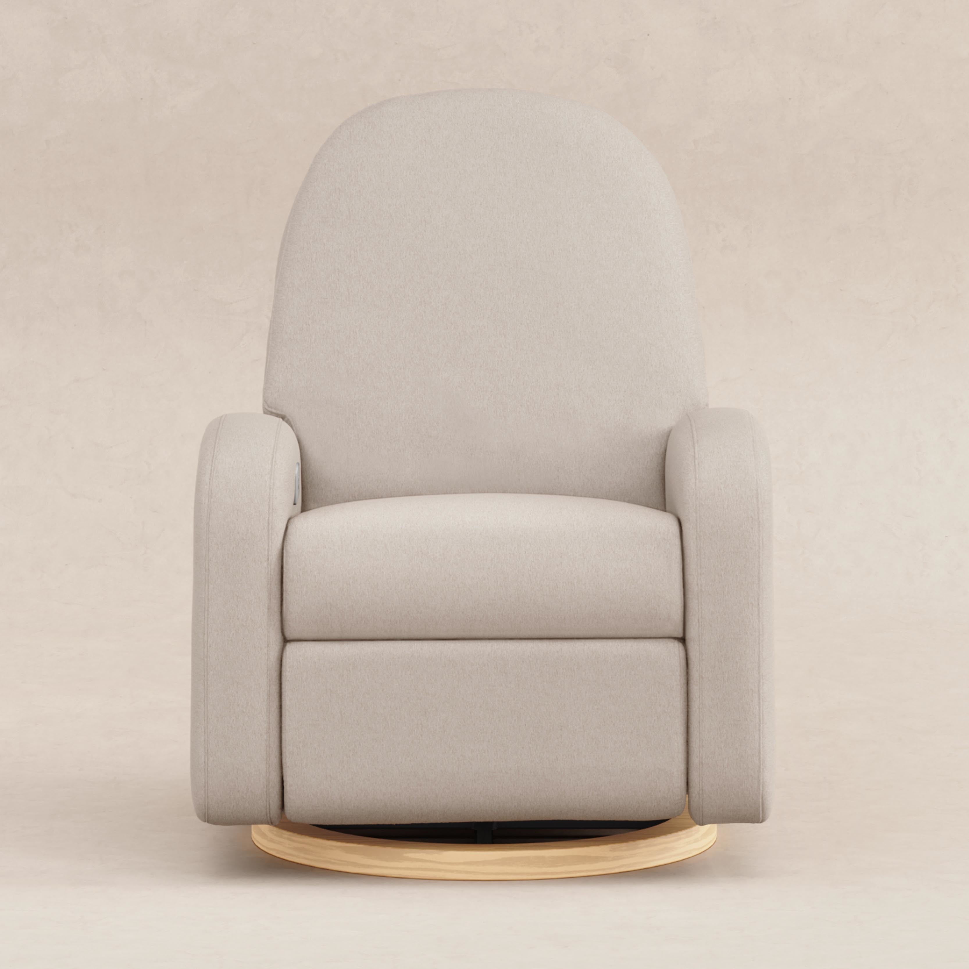 Babyletto Nami Electronic Recliner and Swivel Glider Recliner with USB port