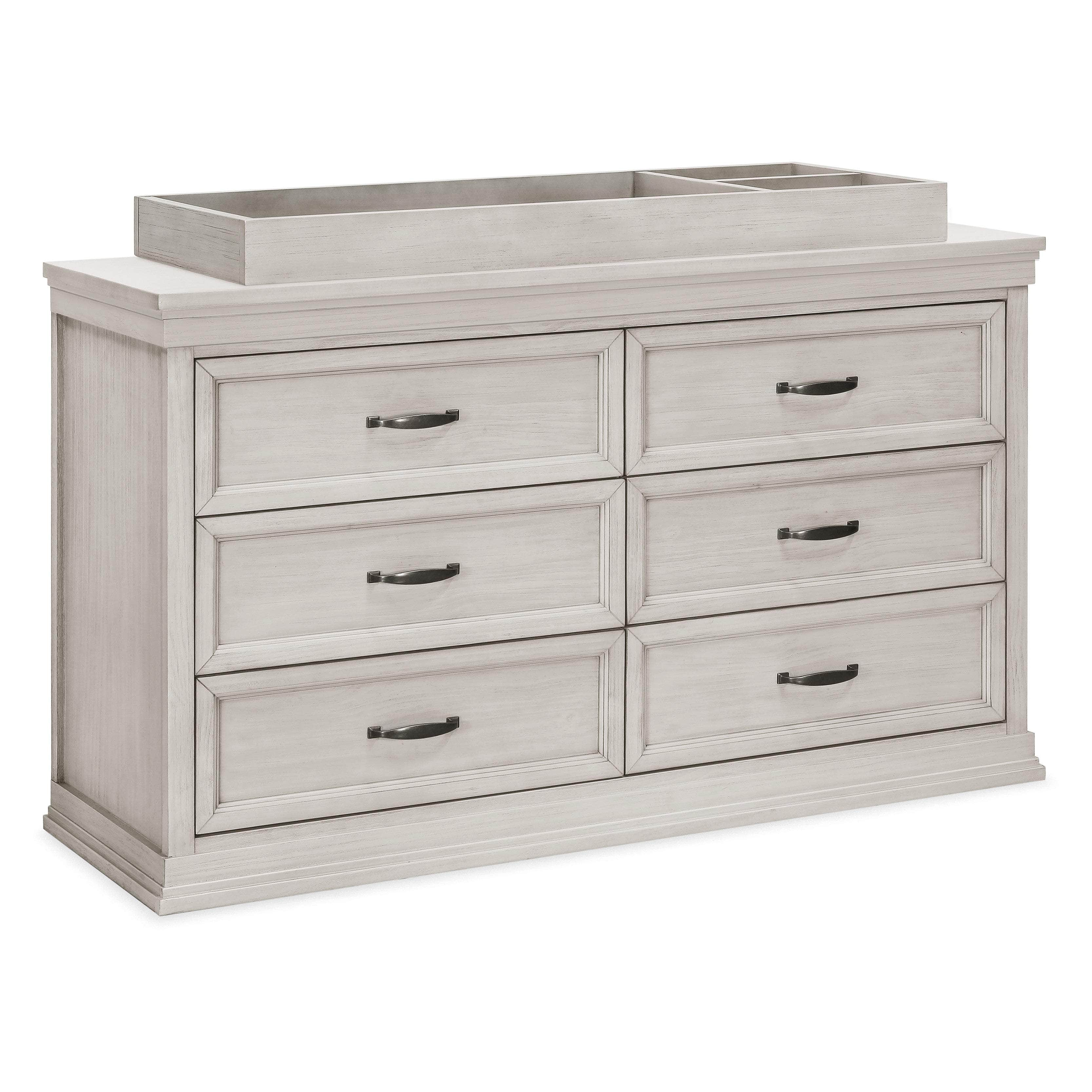 M14116LF,Monogram by Namesake,Langford 6-Drawer Dresser in London Fog