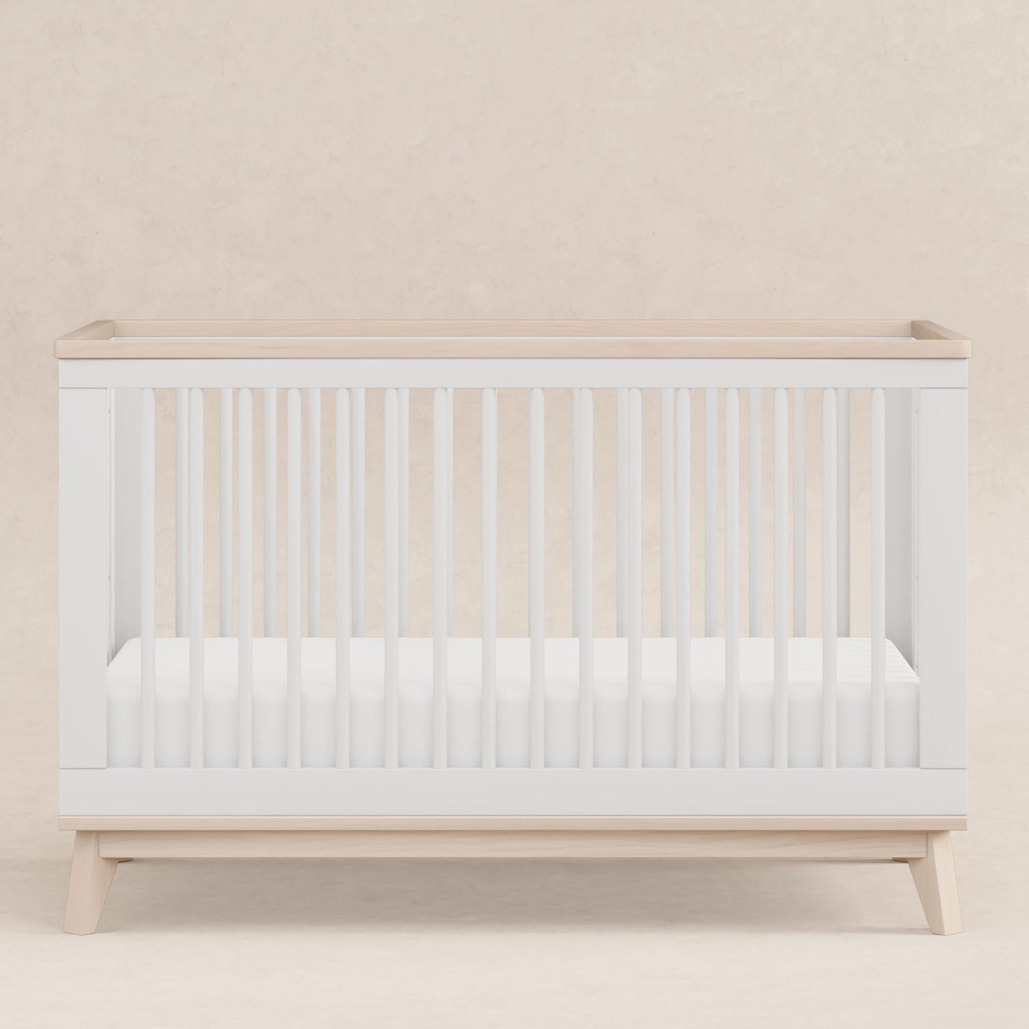 Babyletto Scoot 3-in-1 Convertible Crib with Toddler Bed Conversion Kit