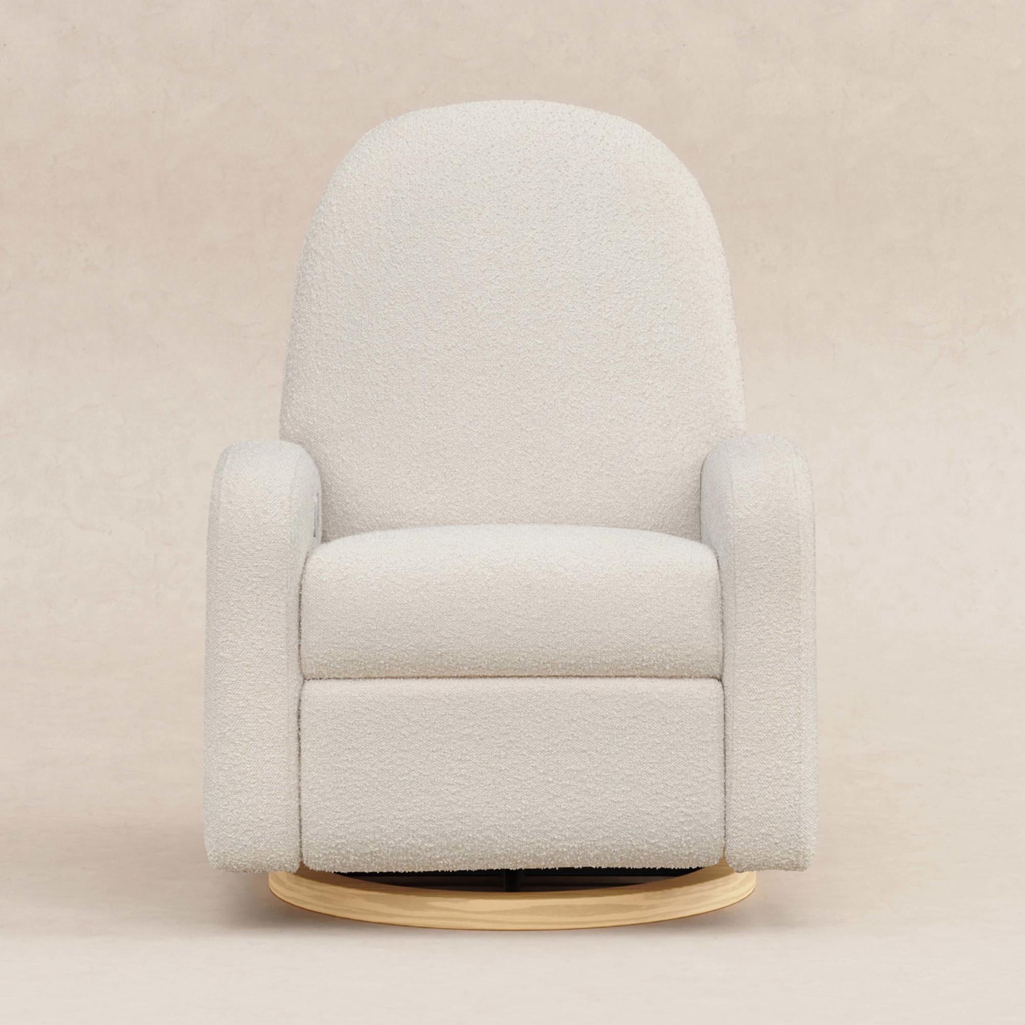 Babyletto Nami Electronic Recliner and Swivel Glider Recliner with USB port