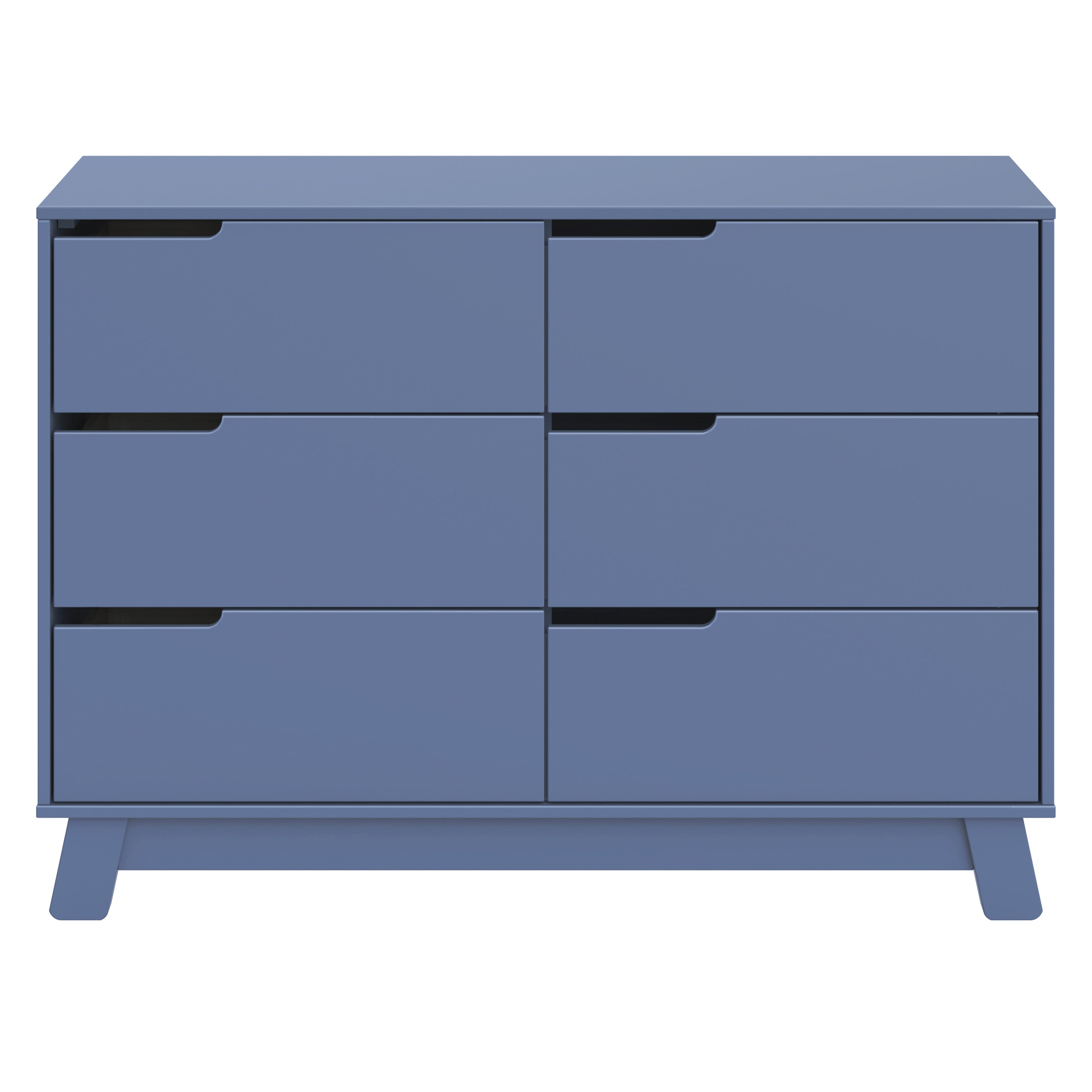 M4216CVB,Babyletto,Hudson 6-Drawer Double Dresser  Assembled in Cove Blue