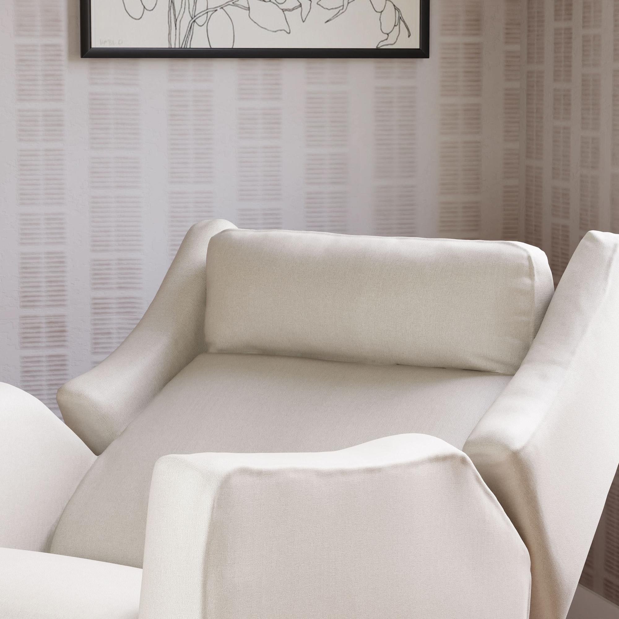 Babyletto Kiwi Deluxe Power Recliner & Swivel Glider with Heat and Massage