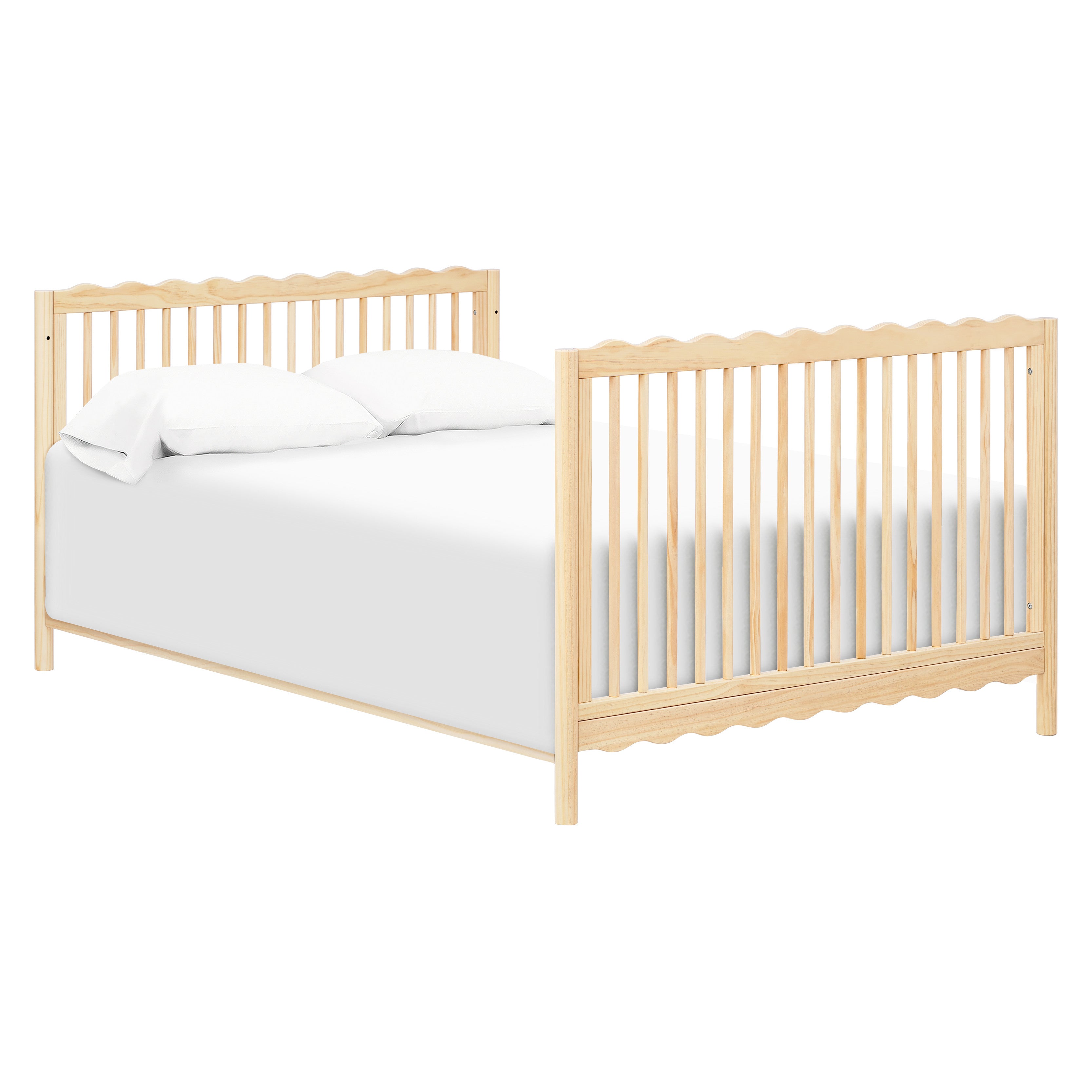Babyletto x Mushie Swell 4-in-1 Convertible Crib with Toddler Bed Conversion Kit