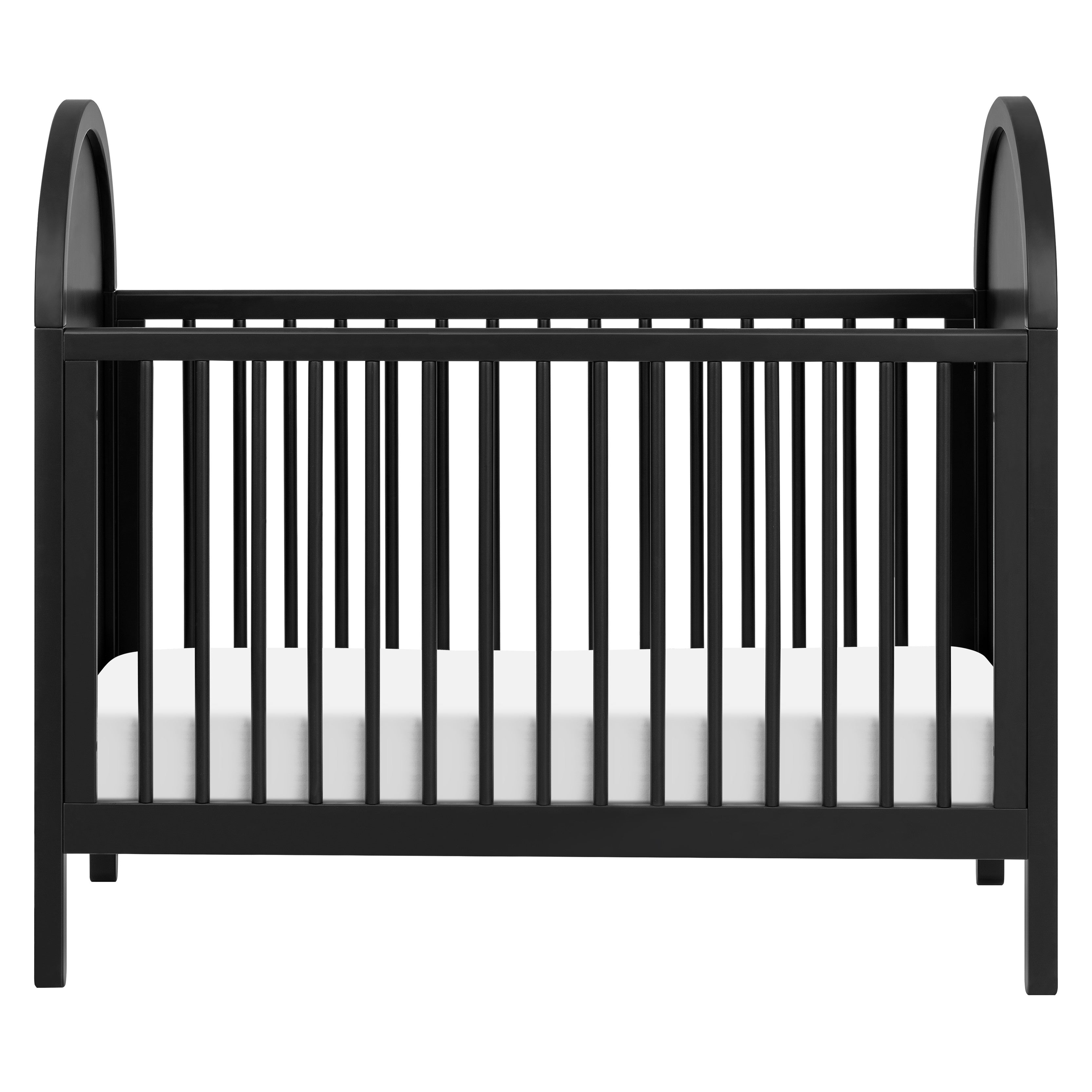 M25601BNC,Babyletto,Bondi Cane 3-in-1 Convertible Crib w/ Toddler Bed Kit in Black with Natural Cane