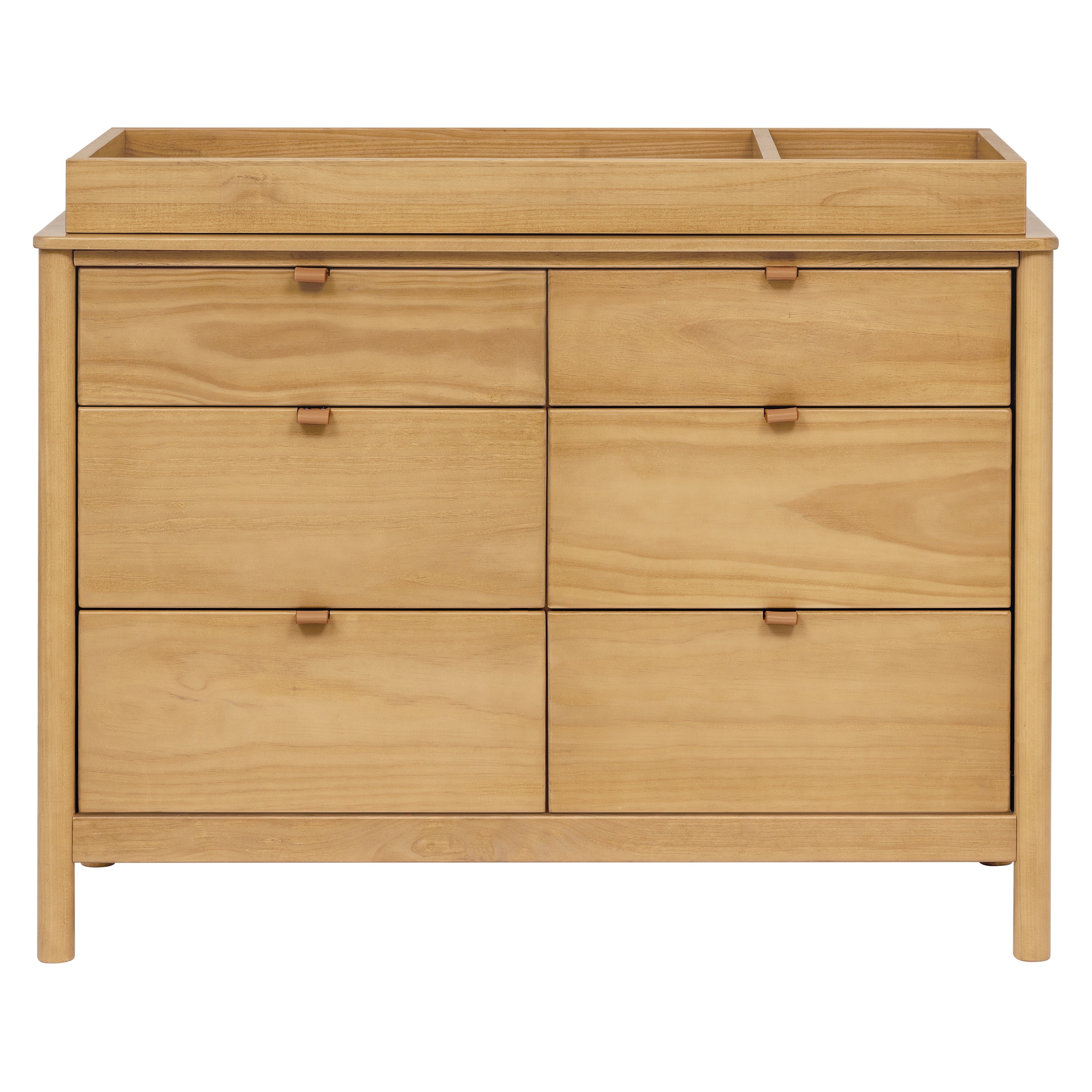 M25616HY,Babyletto,Bondi 6-Drawer Assembled Dresser in Honey