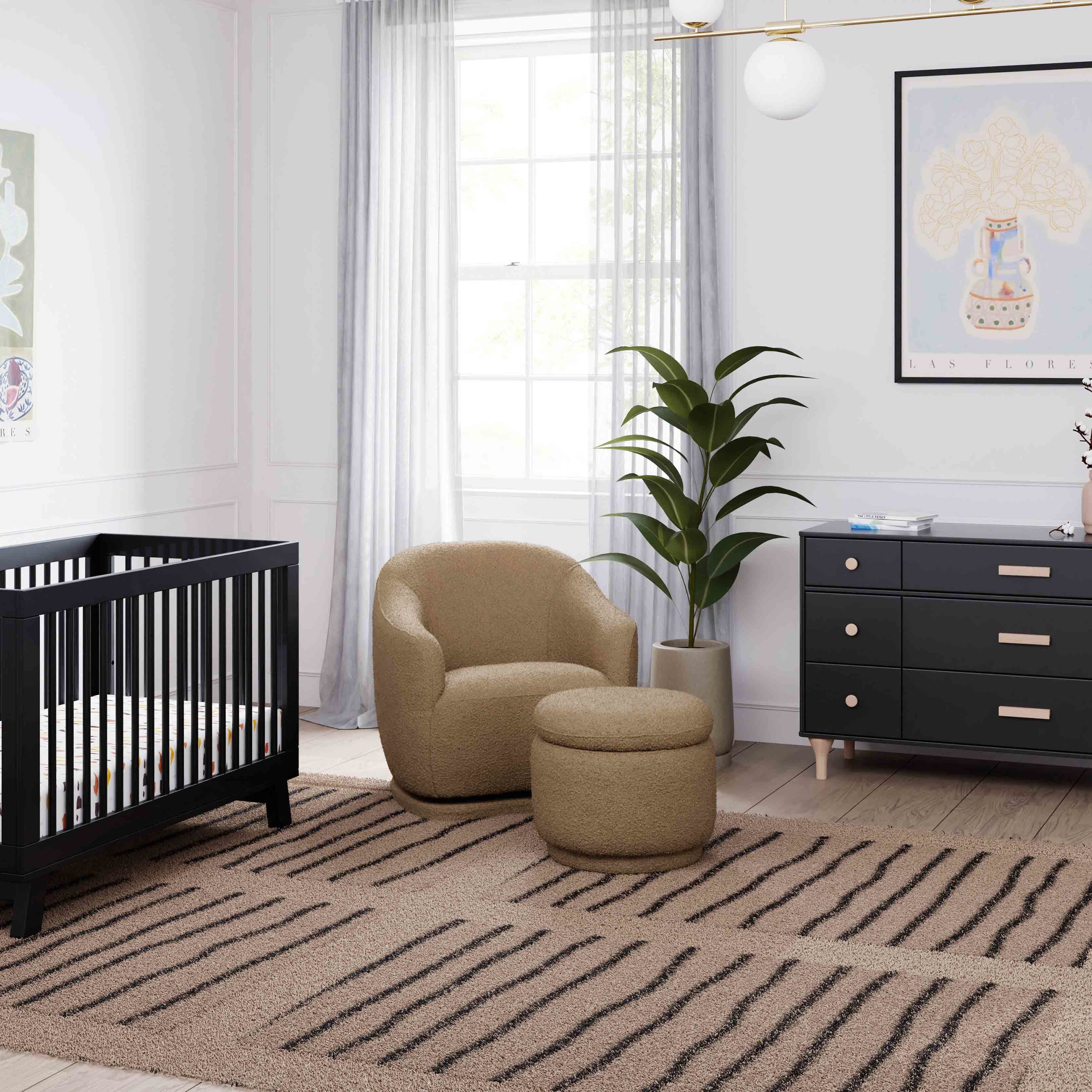 Babyletto Foy Glider in Boucle