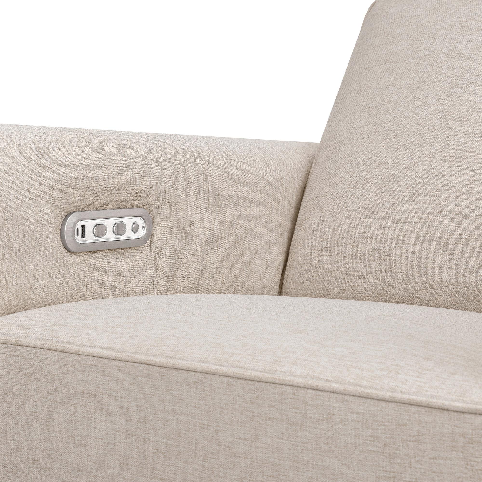 Namesake Willa Plus Power Glider Recliner + Power Headrest