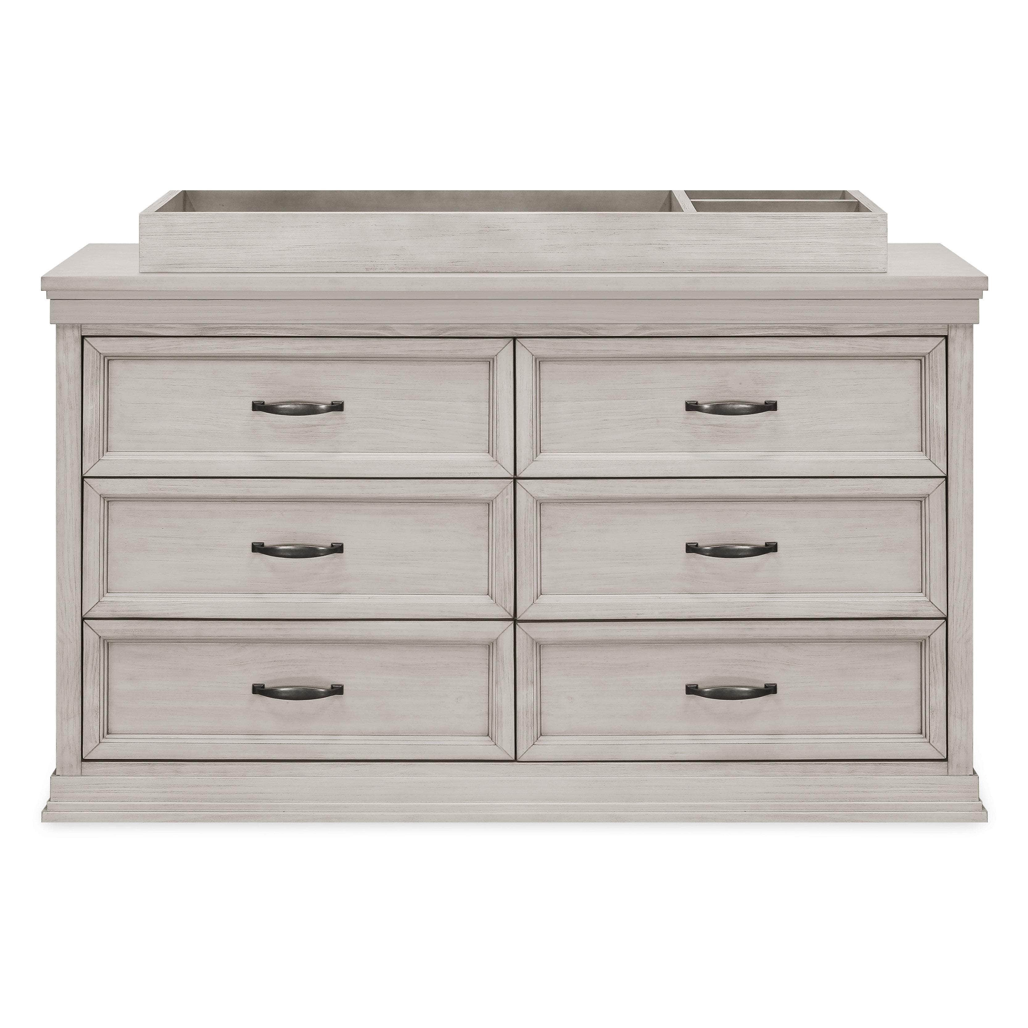 M14116LF,Monogram by Namesake,Langford 6-Drawer Dresser in London Fog