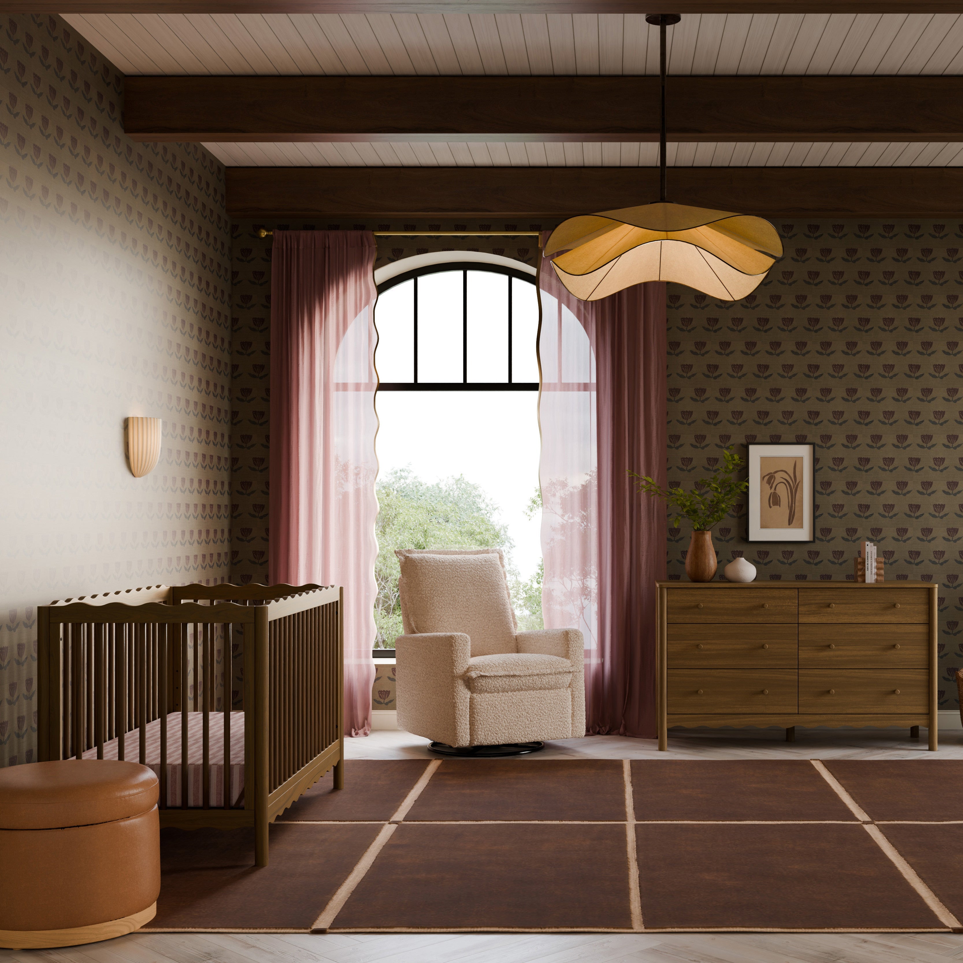 Babyletto Swell 4-in-1 Convertible Crib with Toddler Bed Conversion Kit