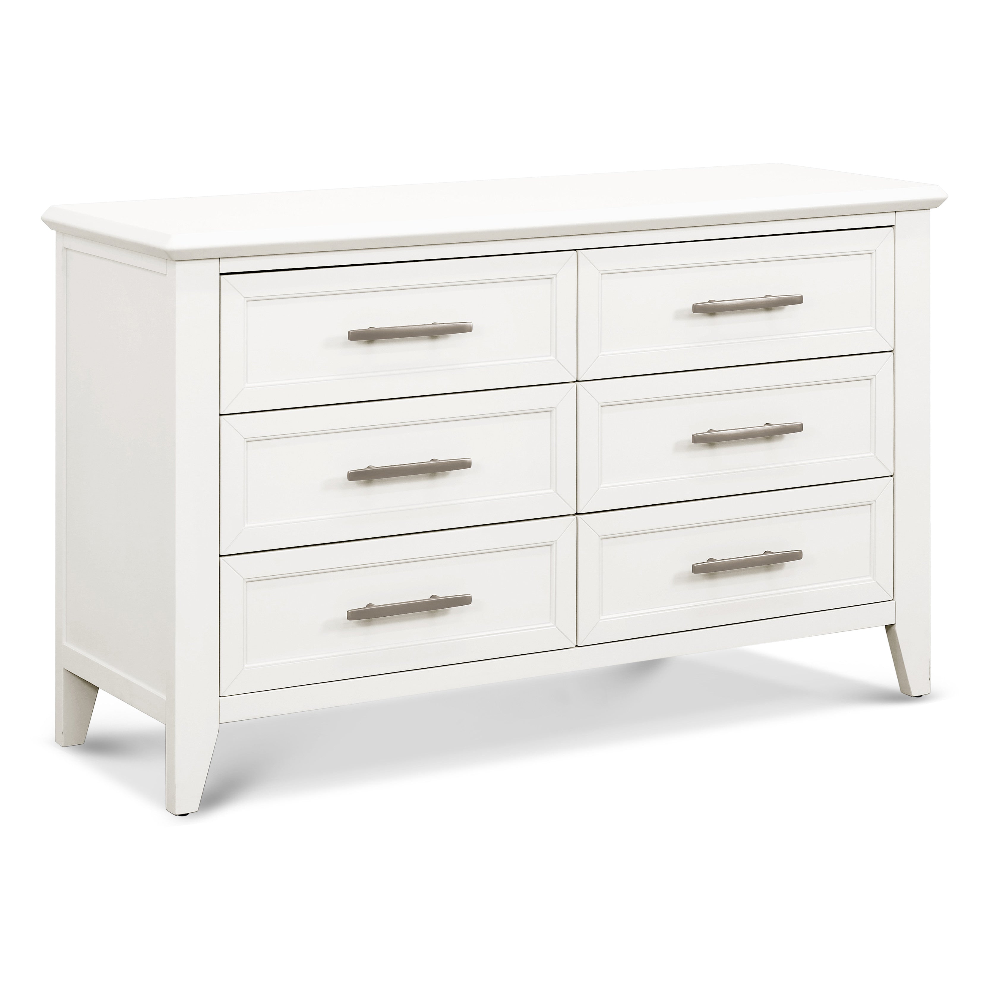 B14416RW,Monogram by Namesake,Beckett 6-Drawer Dresser in Warm White