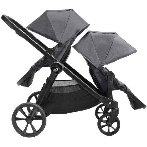 Baby Jogger City Select 2 Eco Collection Second Seat Kit + Leatherette Belly Bar + Tencel