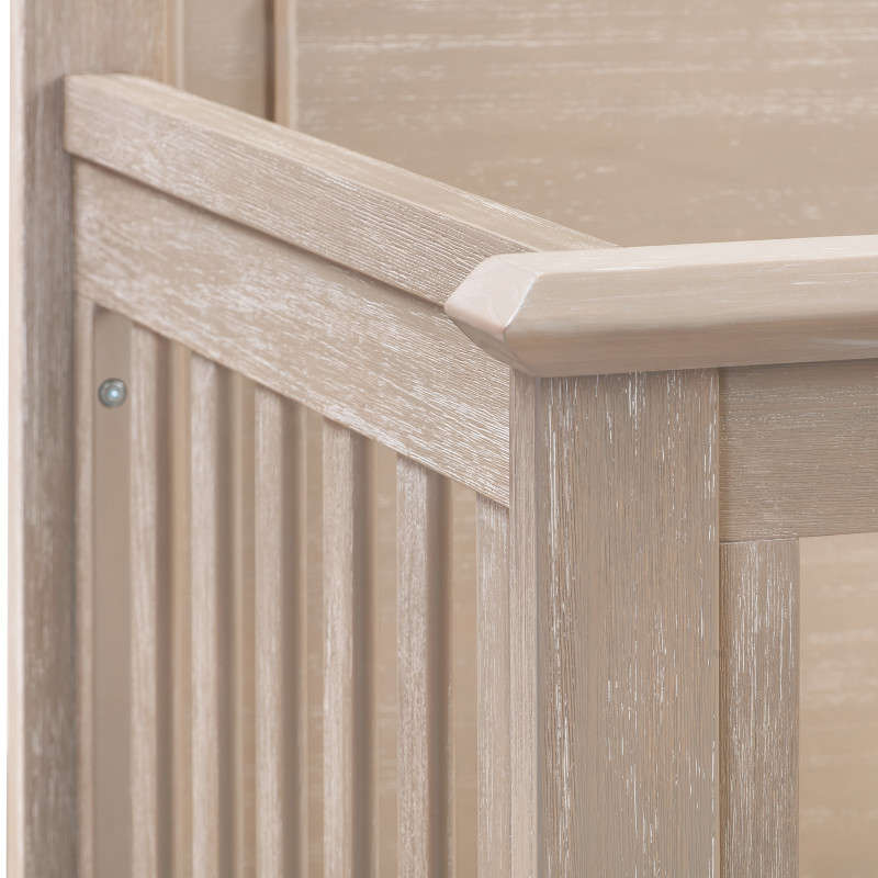 Franklin & Ben Beckett Rustic 4-in-1 Convertible Flat Top Crib