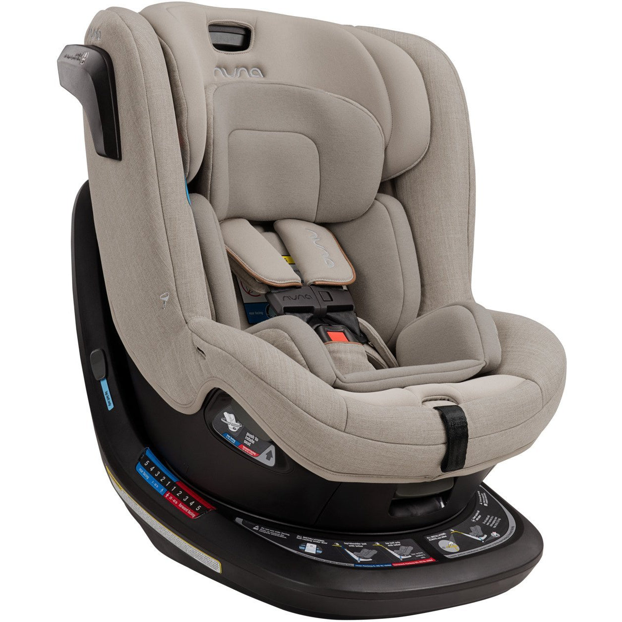 Nuna spin car seat top