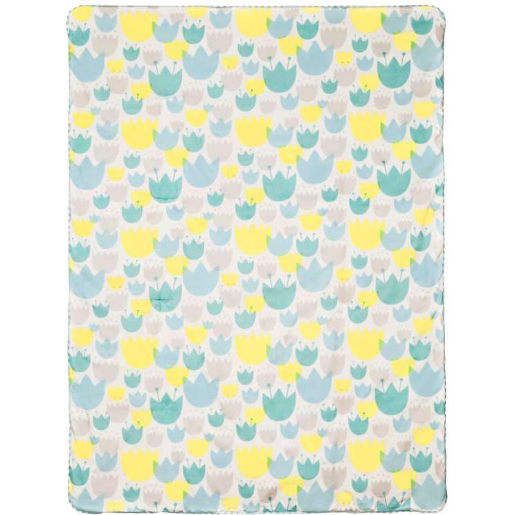 Babyletto Tulip Garden 2-in-1 Play and Toddler Blanket