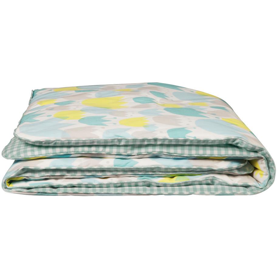 Babyletto Tulip Garden 2-in-1 Play and Toddler Blanket
