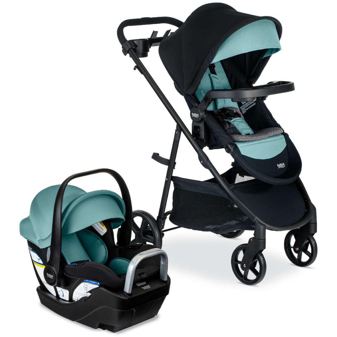 Britax car seat store and stroller travel system