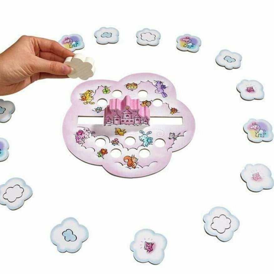 Haba Unicorn Glitterluck Cloud Stacking Game