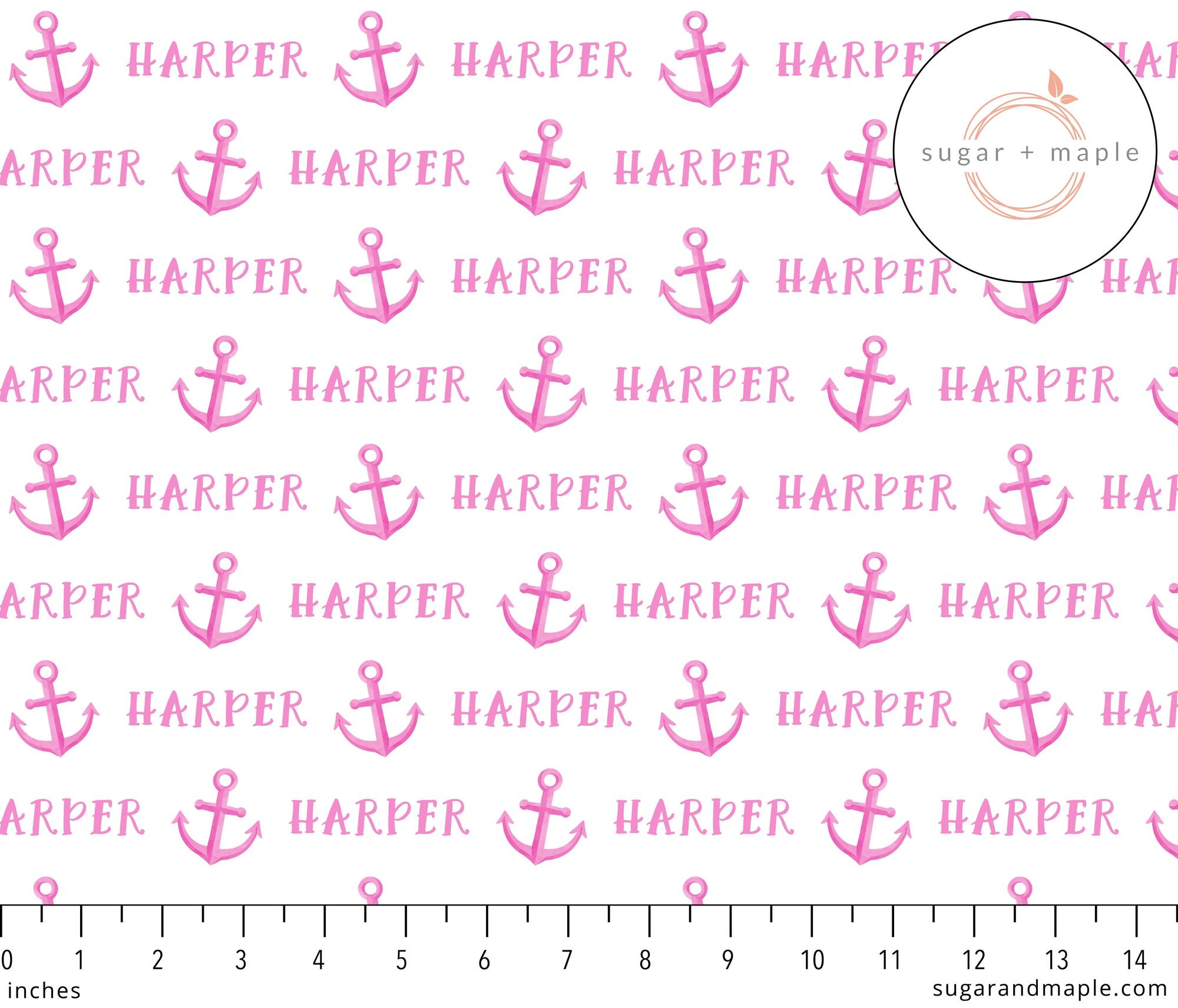 Sugar + Maple Large Stretchy Blanket - Anchor Pink