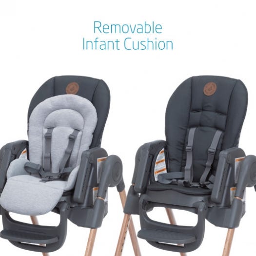 maxi cosi high chair insert Maxi-Cosi Minla 6-in-1 Adjustable High Chair